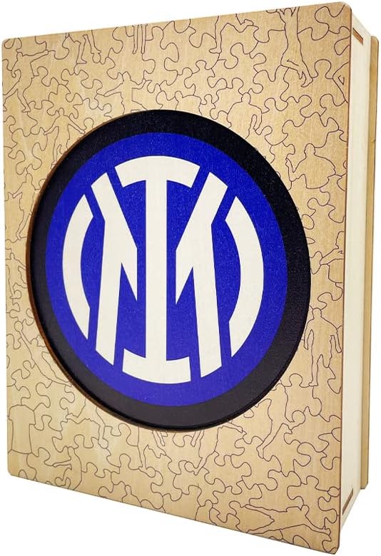 Iconic Puzzles Inter Logo - Puzzle in Legno 500 Pezzi L - immagine 5
