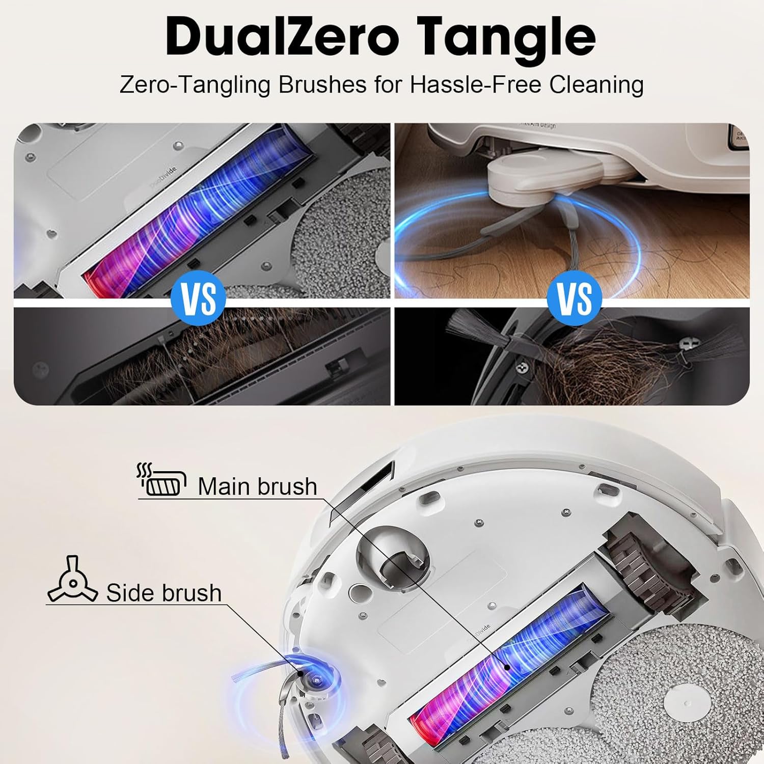 DrRobor Set Ricambio per Roborock Qrevo Curv/Qrevo Edge - immagine 5