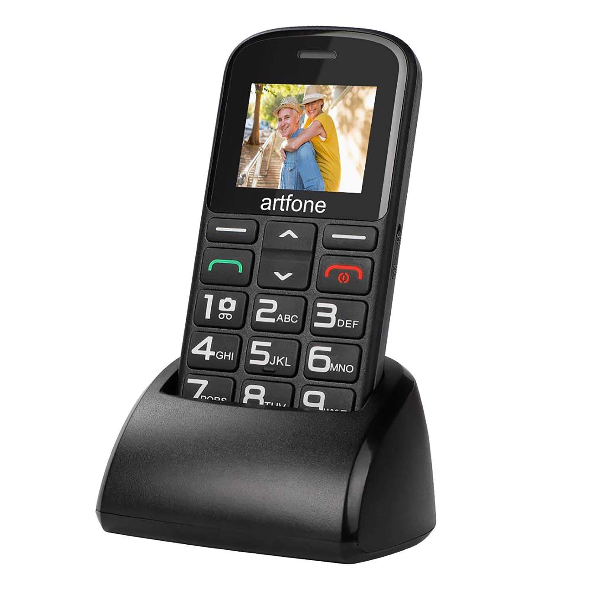 Artfone CS182 - Telefono Cellulare per Anziani con Tasti Grandi