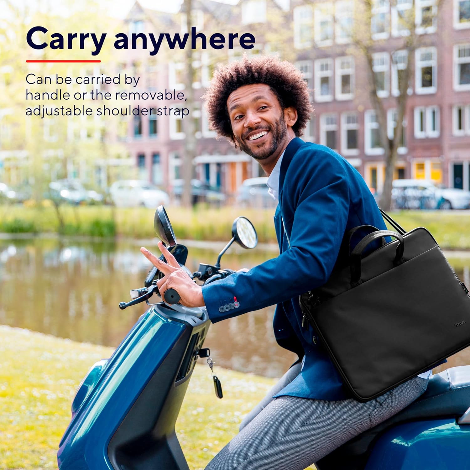 Trust Bologna Slim Eco - Borsa Laptop 16" - immagine 3