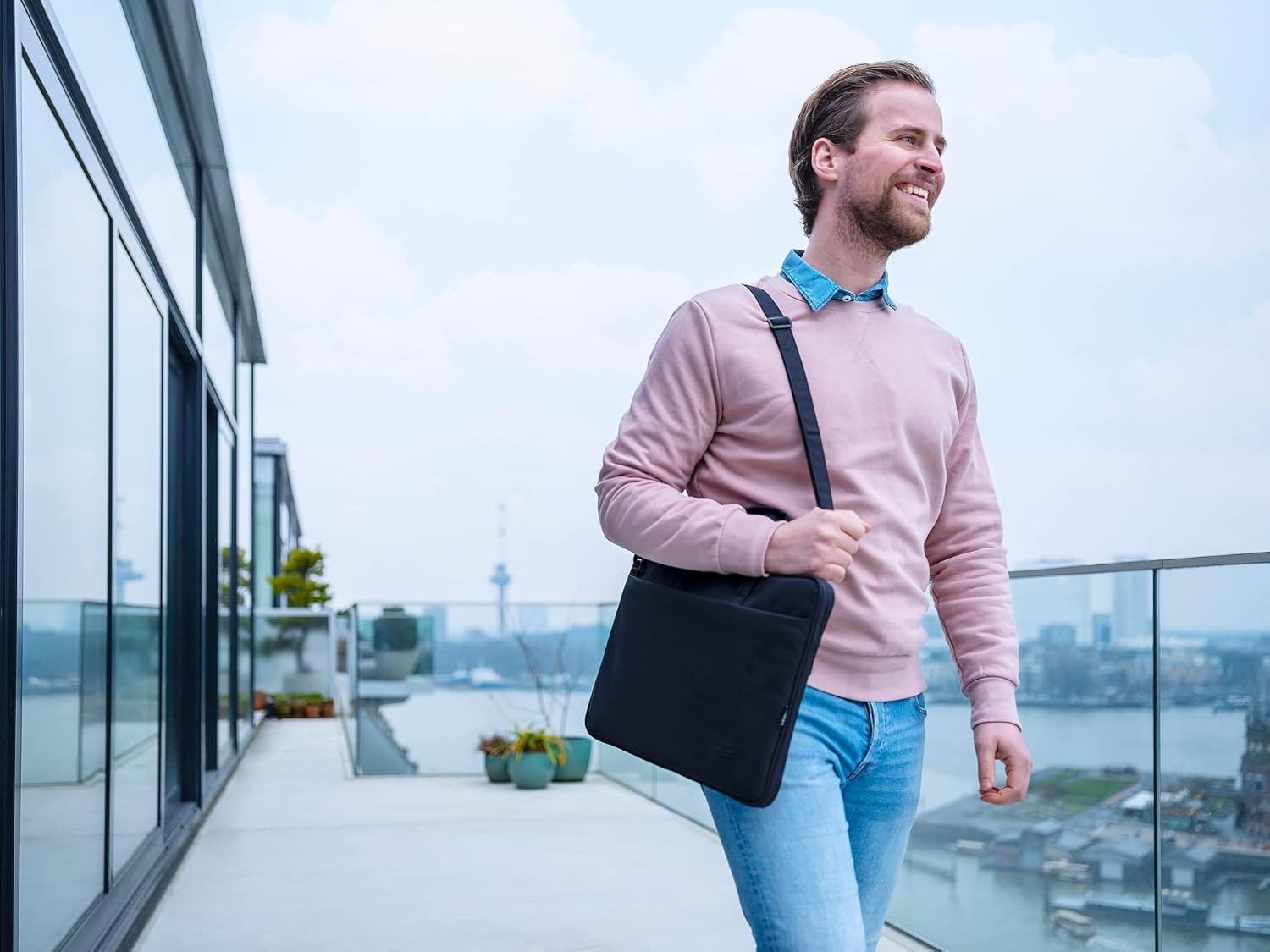 Trust Bologna Slim Eco - Borsa Laptop 16" - immagine 7