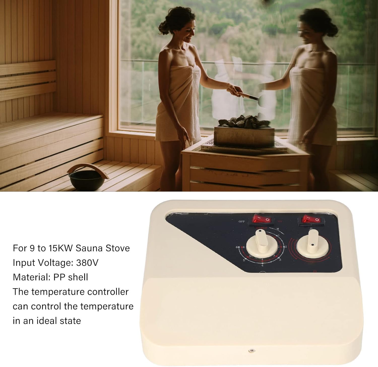 Controller Stufa Sauna 380V con Sonda - immagine 8