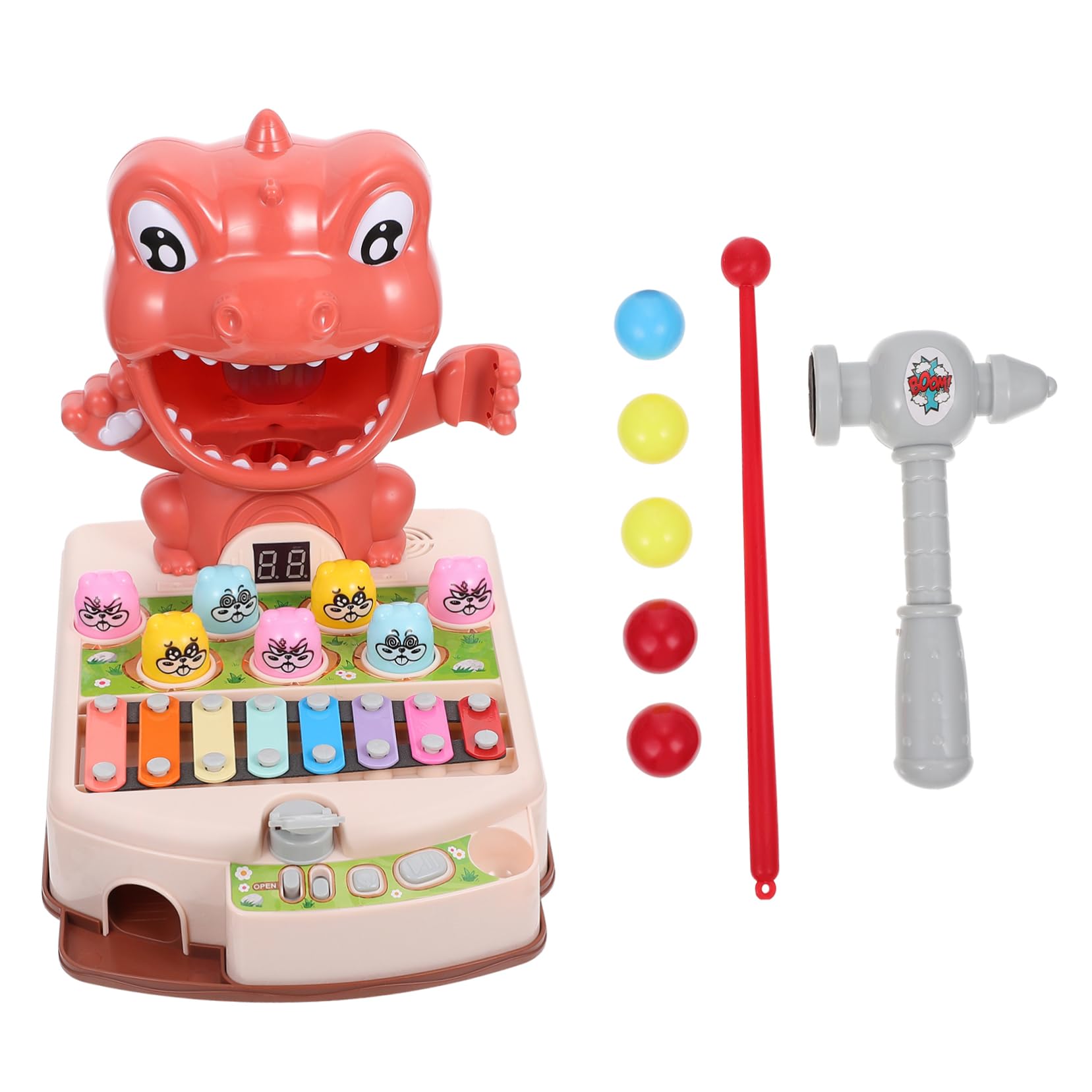 ibasenice Giocattolo per Picchiare i Ragazzo Ragazza Martello Giocattolo Che Bussa e Martella Regalo Educativo per Prima Infanzia