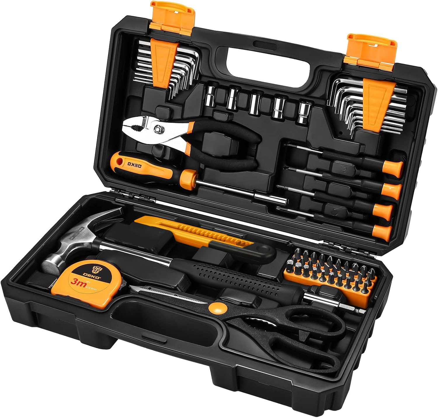 DEKO TZ62 - Set di Attrezzi Manuali per Uso Domestico