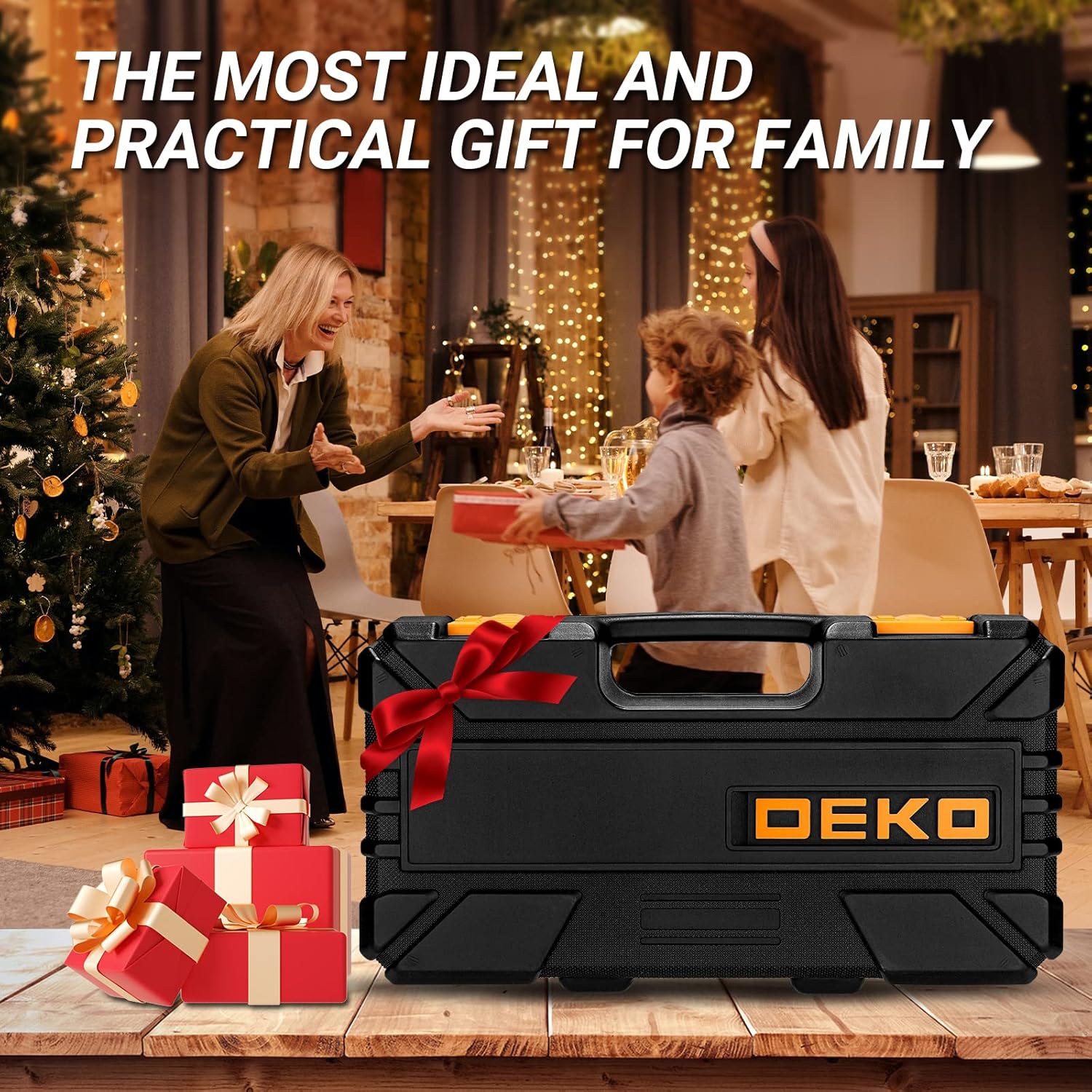 DEKO TZ62 - Set di Attrezzi Manuali per Uso Domestico - immagine 3