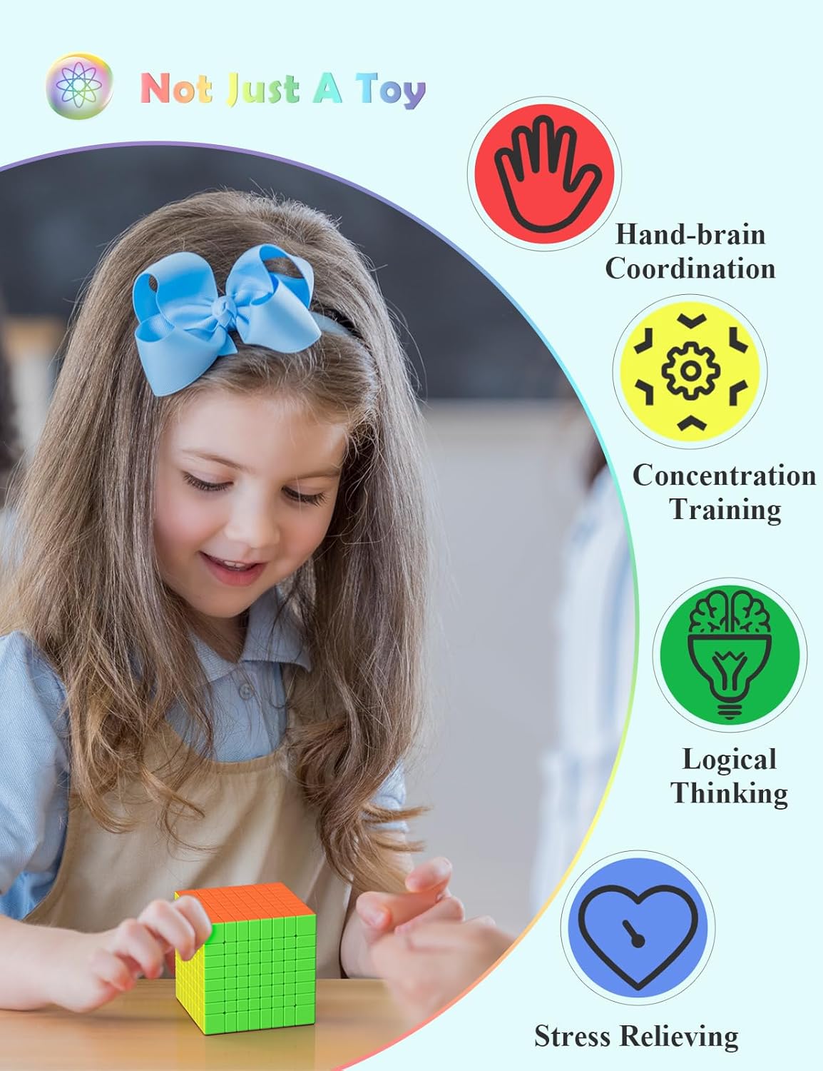 Roxenda Speed Cube 8x8x8 Stickerless - immagine 4