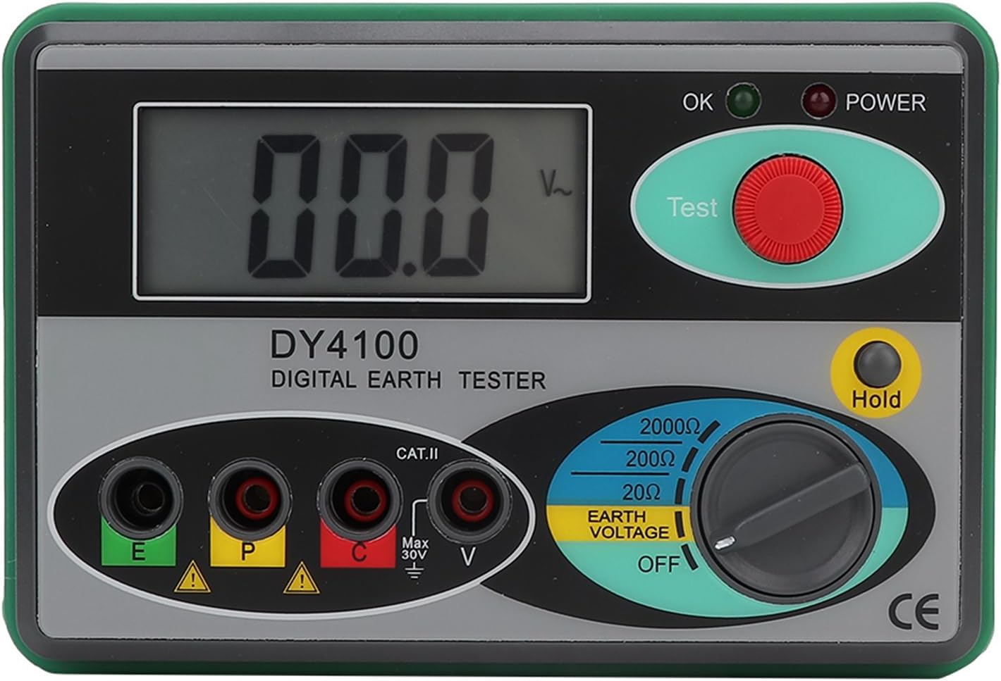 Kit Tester Resistenza di Messa a Terra Display LCD - immagine 6