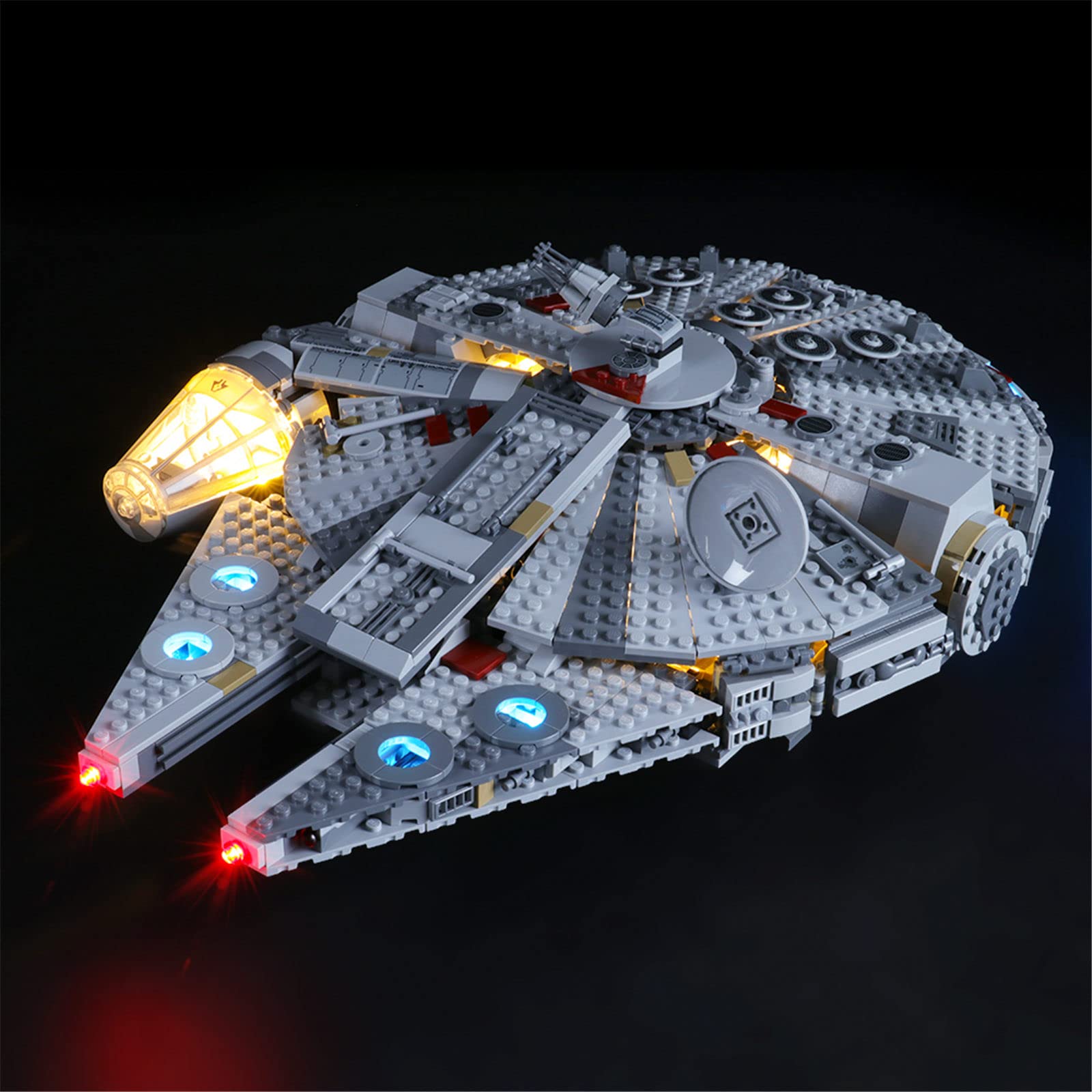 Yeabricks Kit Luci a LED per Star Wars Millennium Falcon
