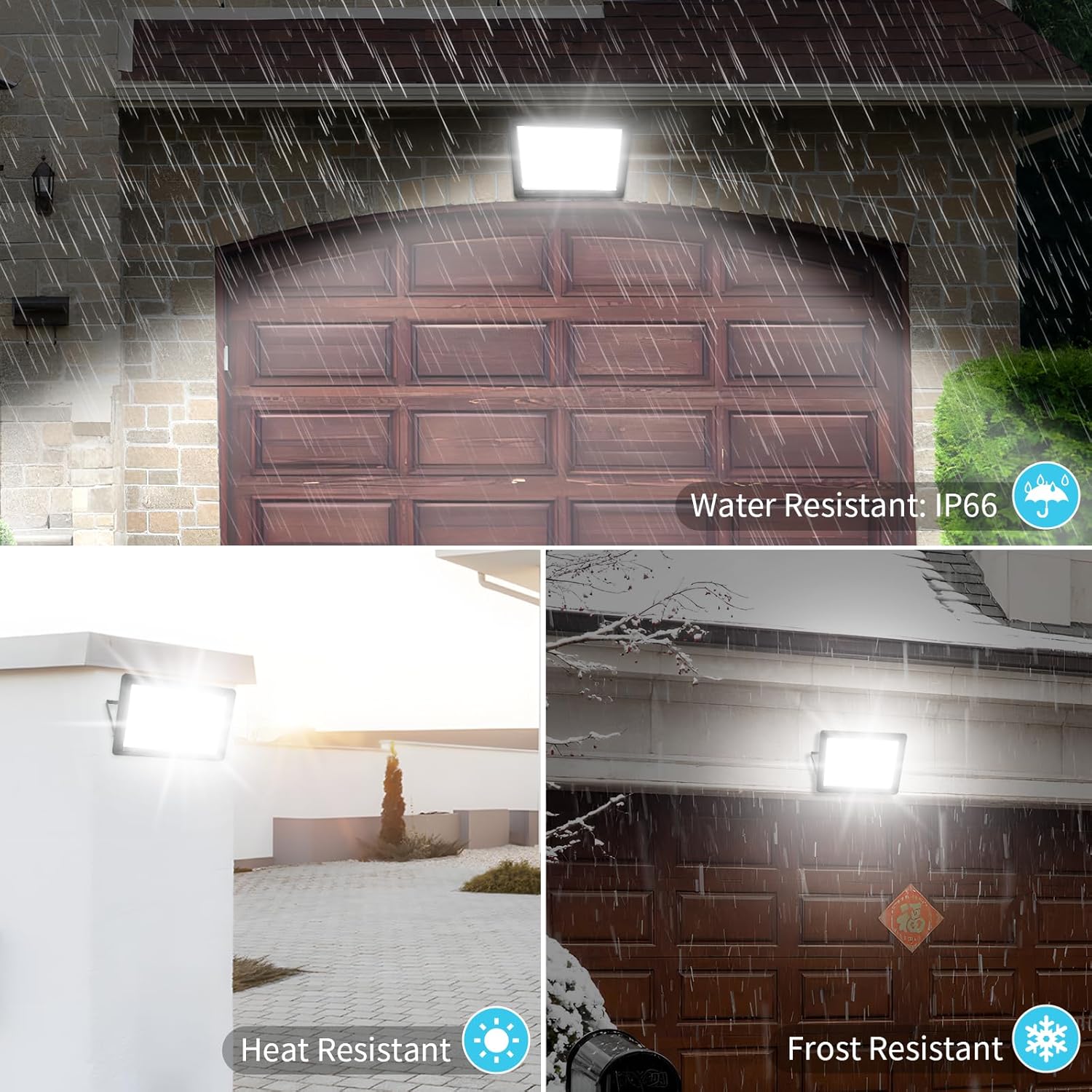 Treoir Faretto LED da Esterno 500W 50000LM, Bianco Freddo - immagine 3