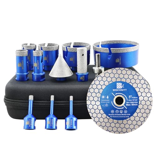 Punte Diamantate Gres Porcellanato - 6/6/8/20/25/35/50/68/110mm frese diamantate, 20mm Fresa, 50mm Punte Smusso,125mm Disco,per Porcellana Piastrelle Ceramica Marmo Granito