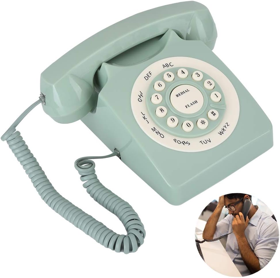 Telefono Antico con Filo Vintage - immagine 5