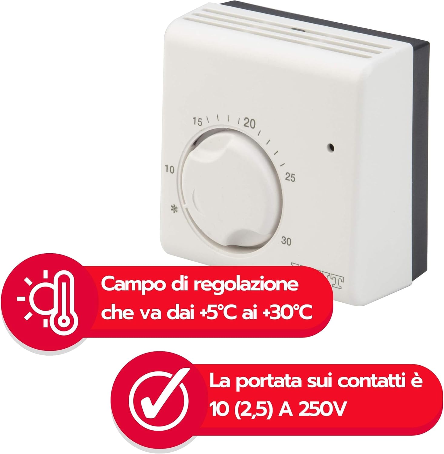 Poly Pool PP1461 - Termostato Ambientale Elettromeccanico - immagine 4