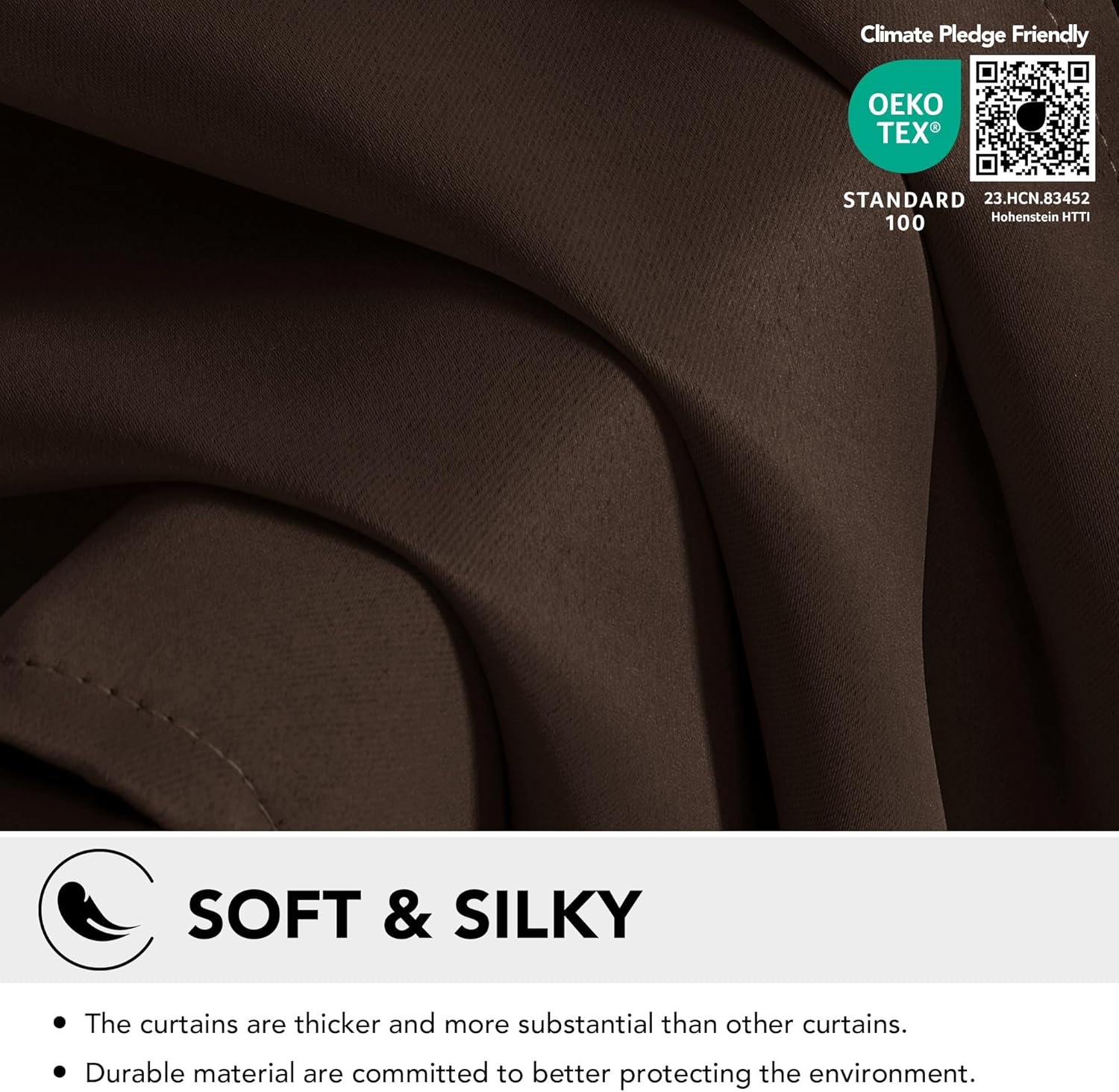 Deconovo Tende Oscuranti Termiche 140x290 CM - 2 Pezzi - immagine 5