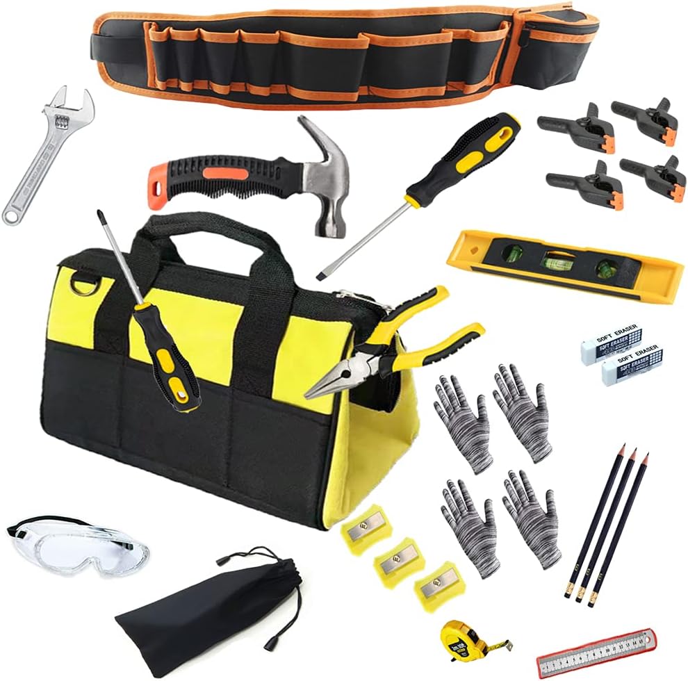 Set Attrezzi per Bambini - Borsa Portatile (28 pezzi) - immagine 1