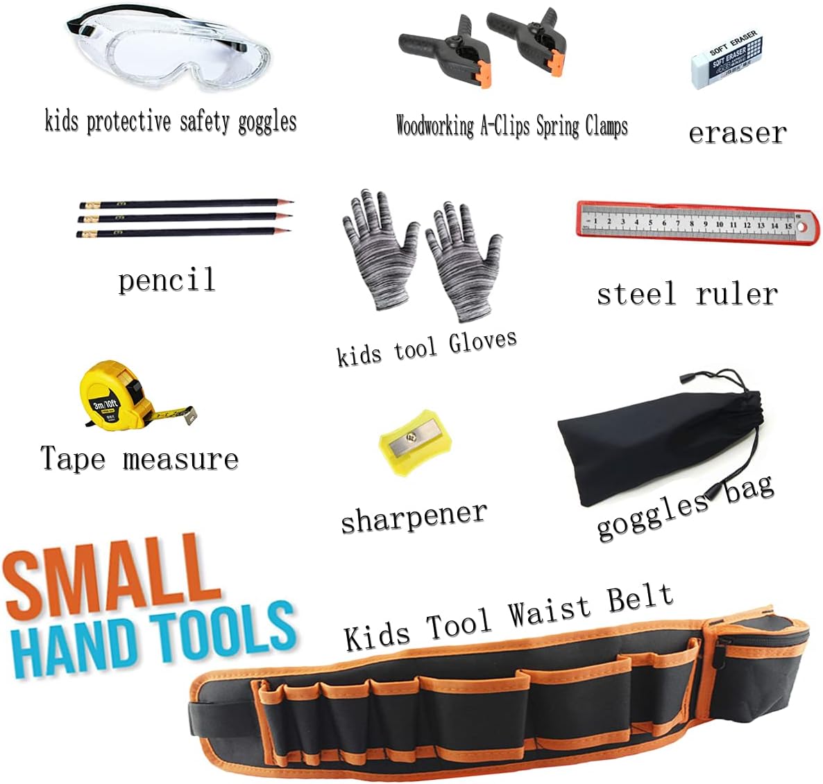 Set Attrezzi per Bambini - Borsa Portatile (28 pezzi) - immagine 4