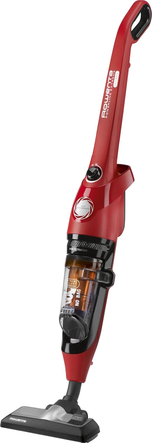 Rowenta Powerline Extreme Cyclonic - Scopa Elettrica 750W, Rosso - immagine 1