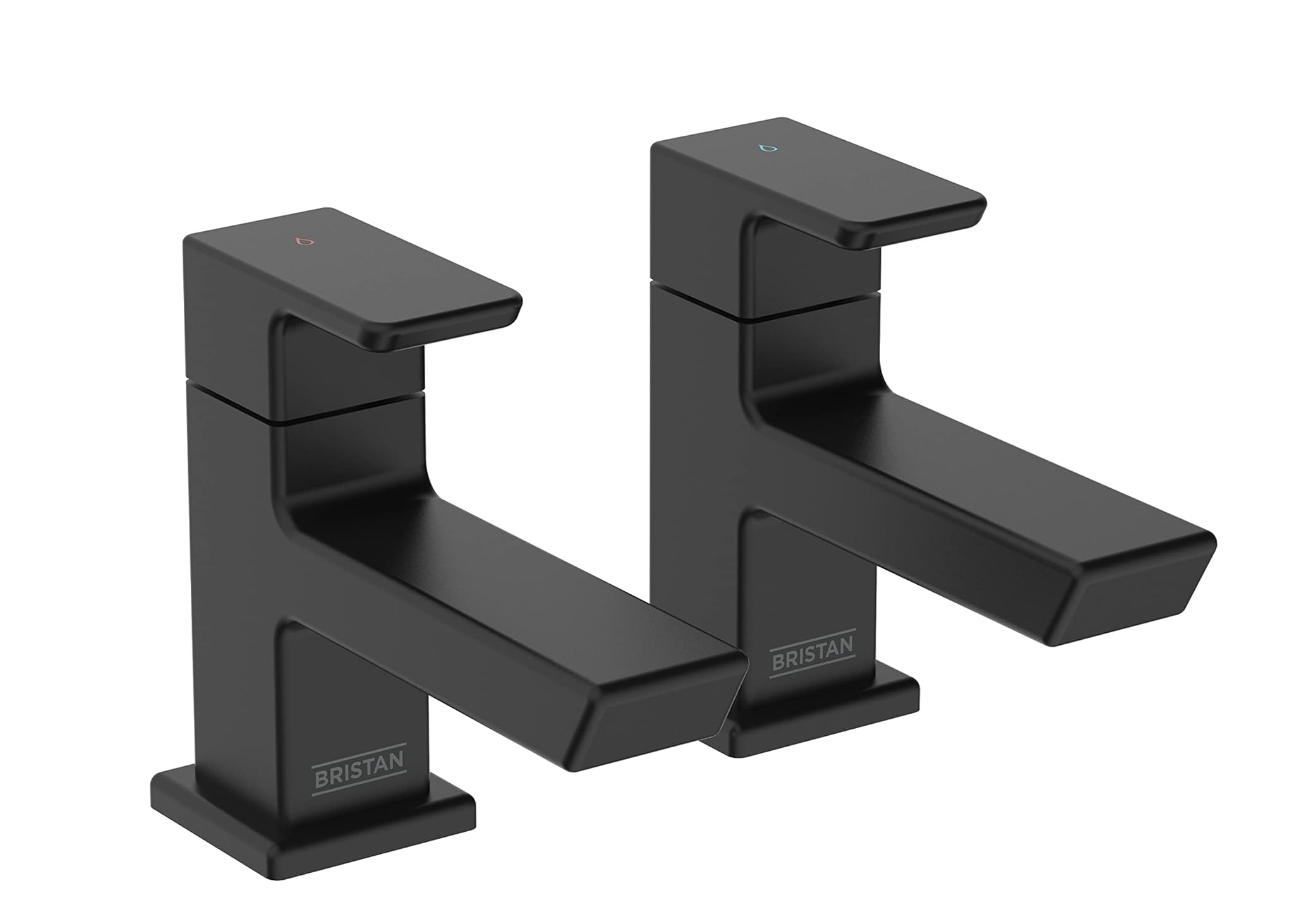 Bristan Rubinetti per pilastro da bagno cobalto nero (COB 3/4 BLK)