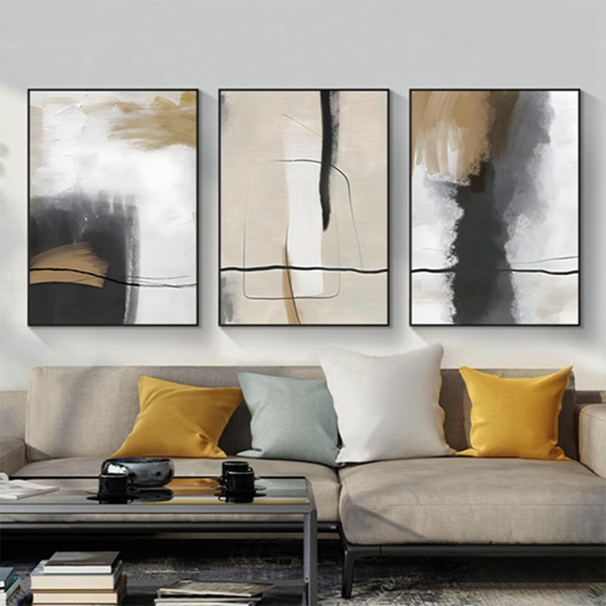 PYNVDD Set 3 Poster Bohémien Pianta Estetica 50x70cm