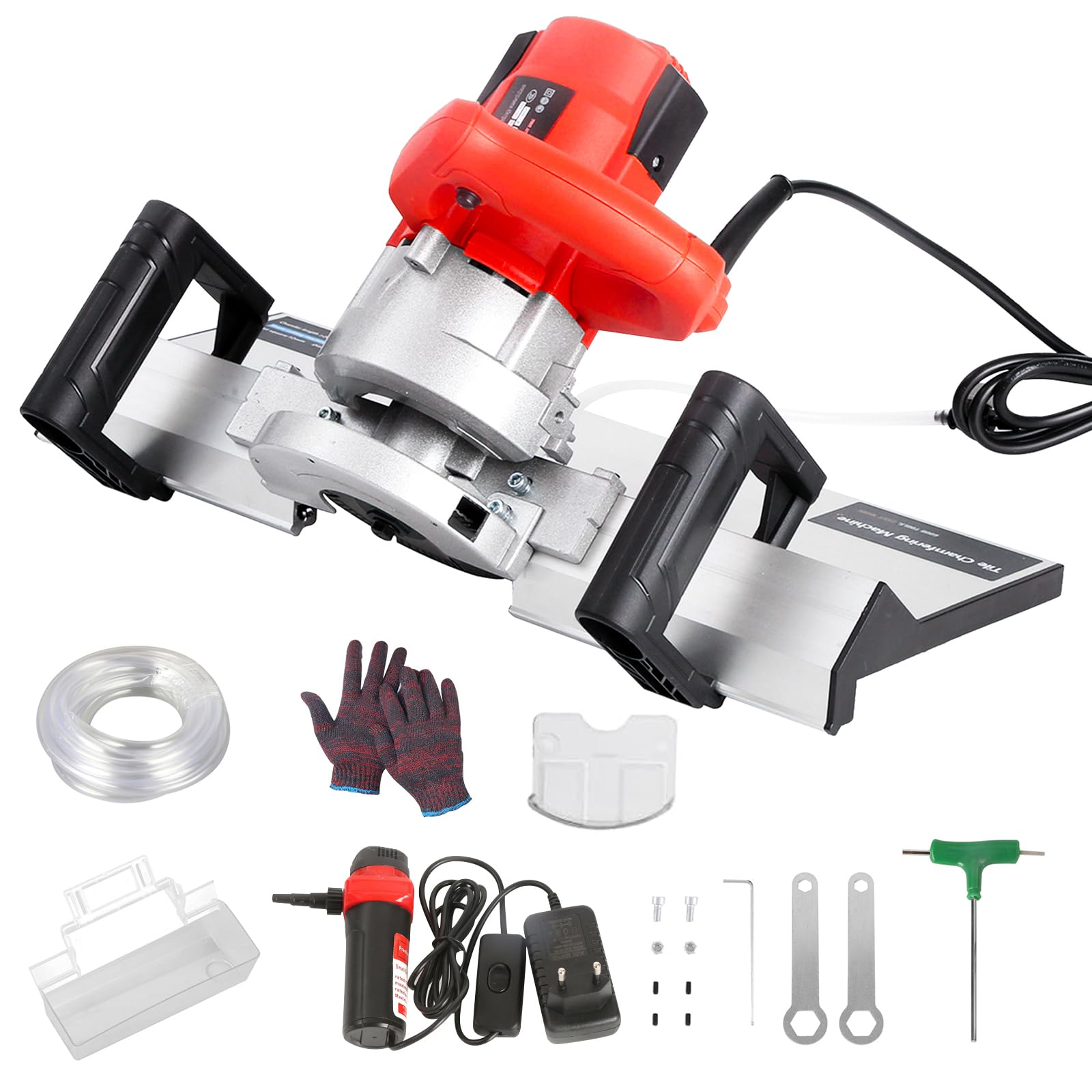 Tagliapiastrelle Ad Acqua Elettrica 1200W con Lama 110mm