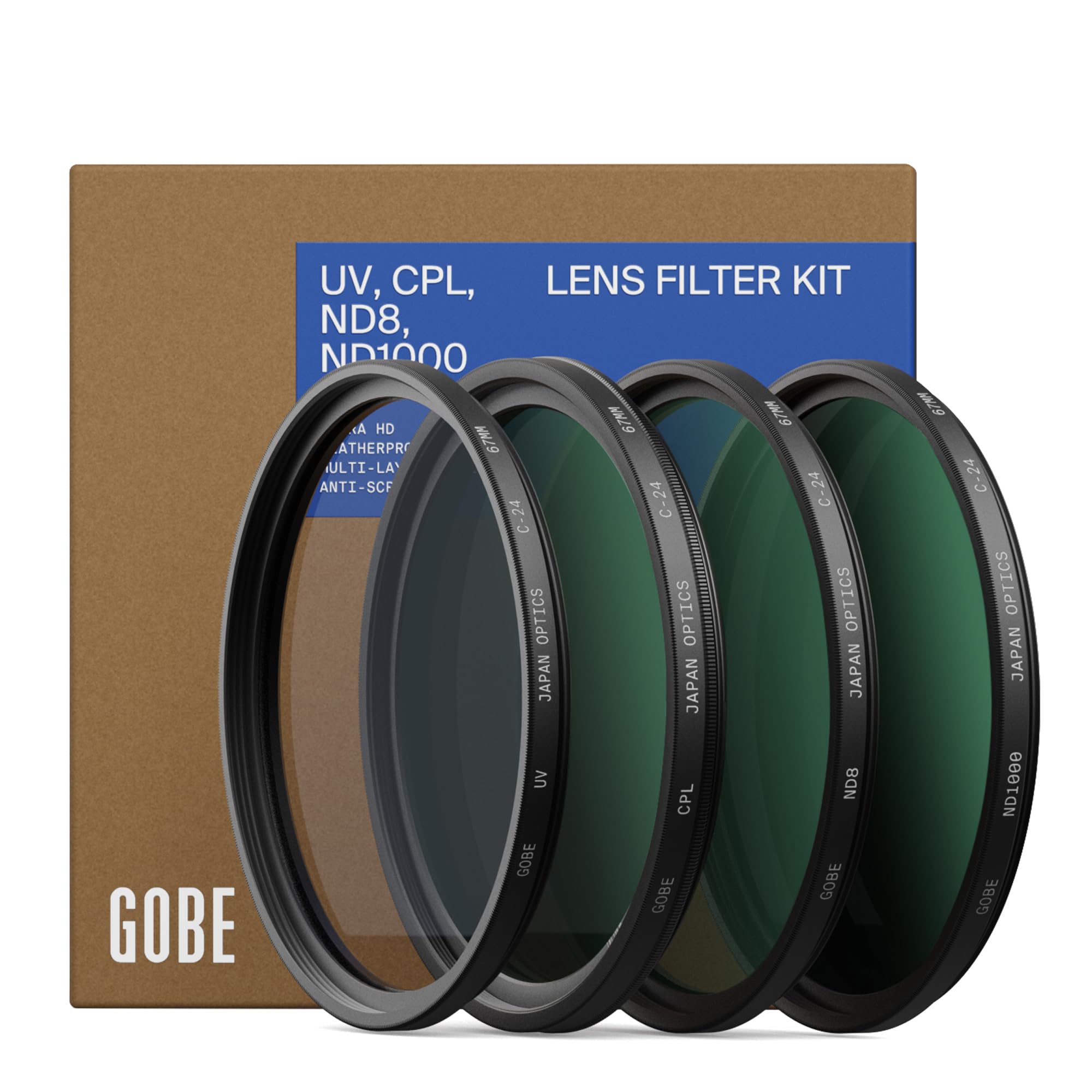 Gobe Kit Filtri per Obiettivi 77mm