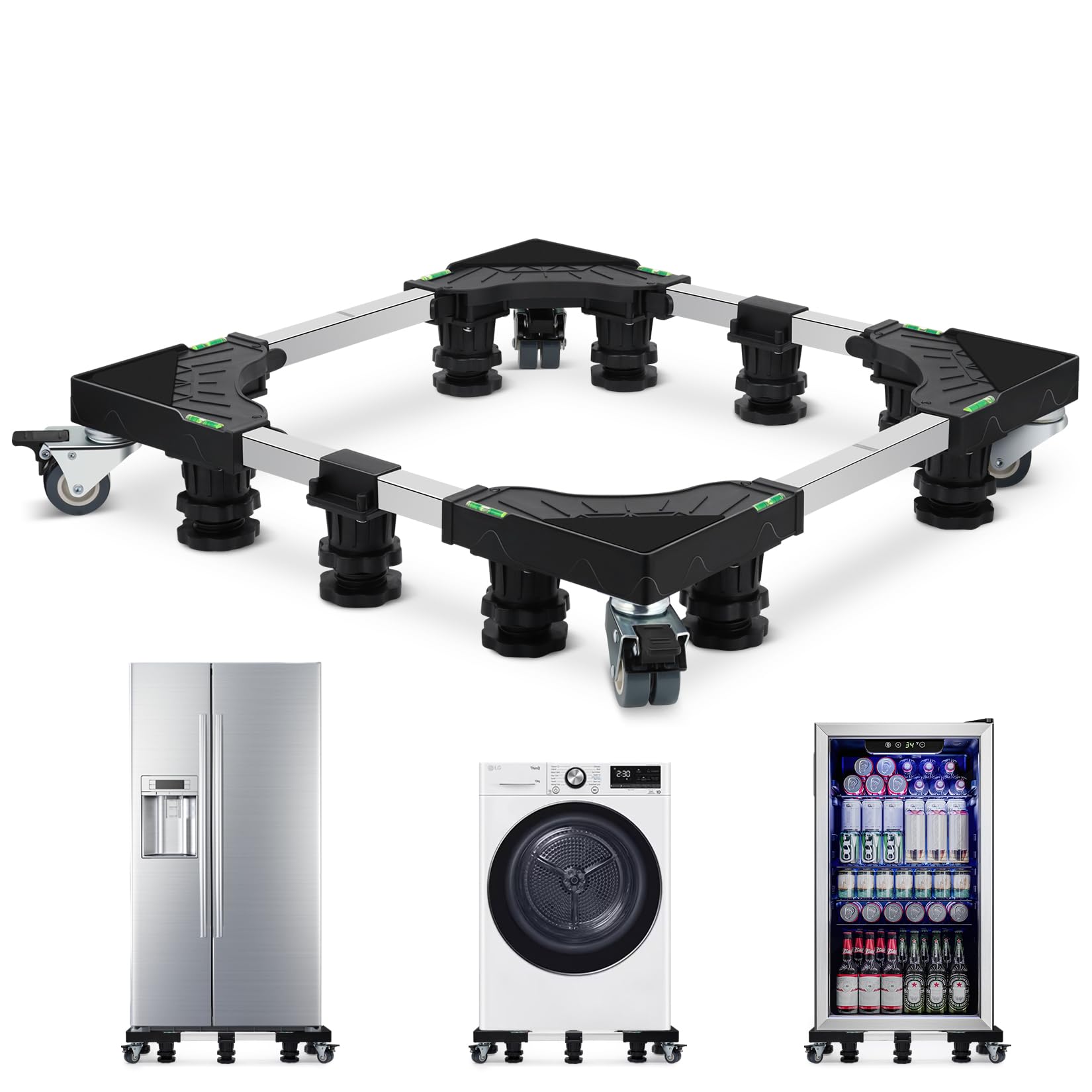 Supporto Migliorato per Lavatrici e Asciugatrici 300kg