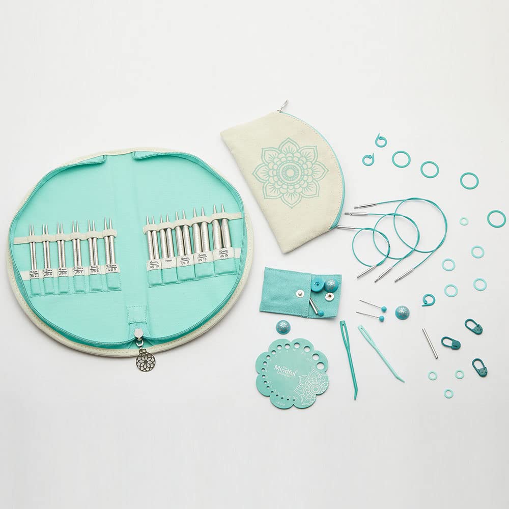 Knitpro Set Mindful - Punte Corte in Acciaio Inox