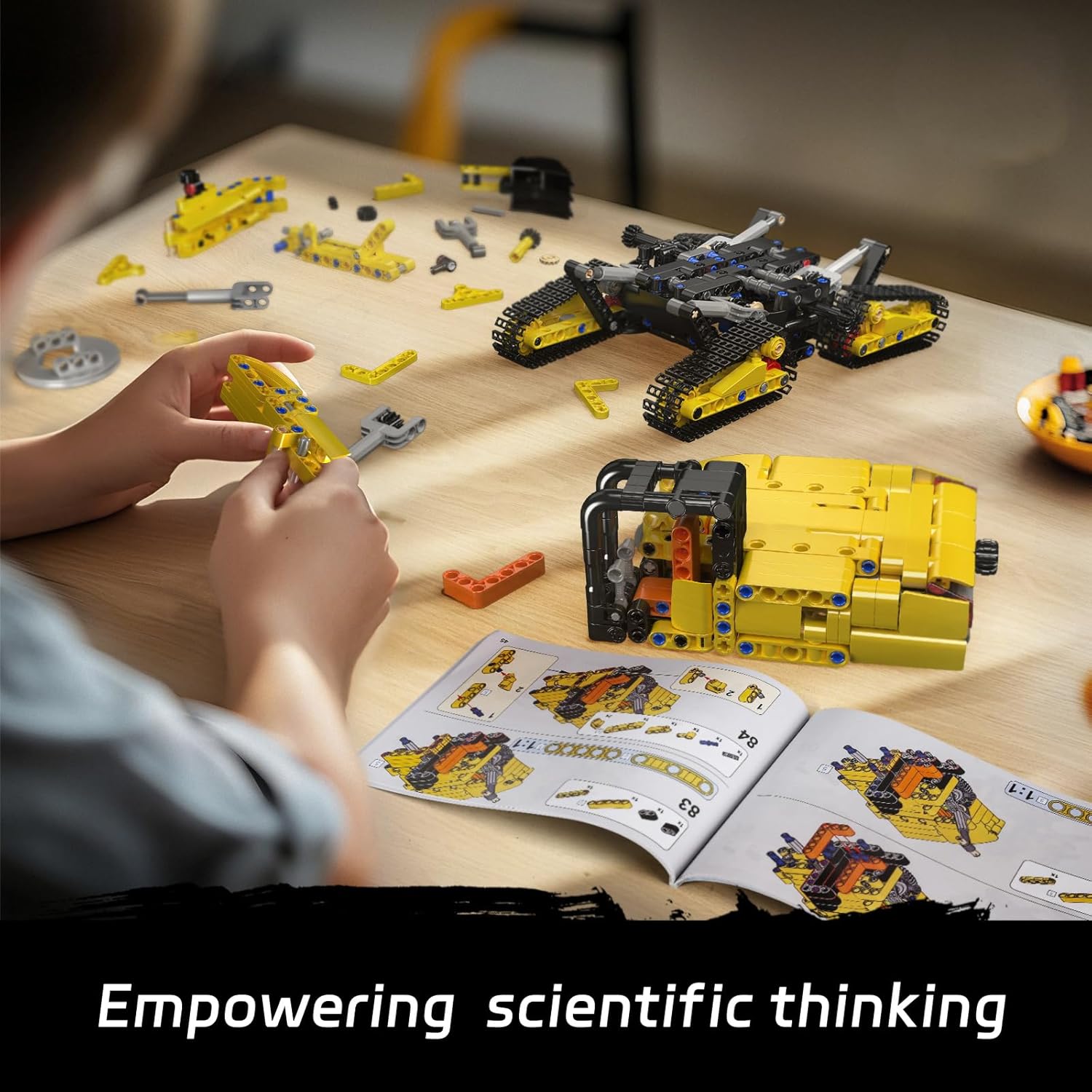 Mould King 17076 Tecnica Escavatore Cingolato - immagine 6