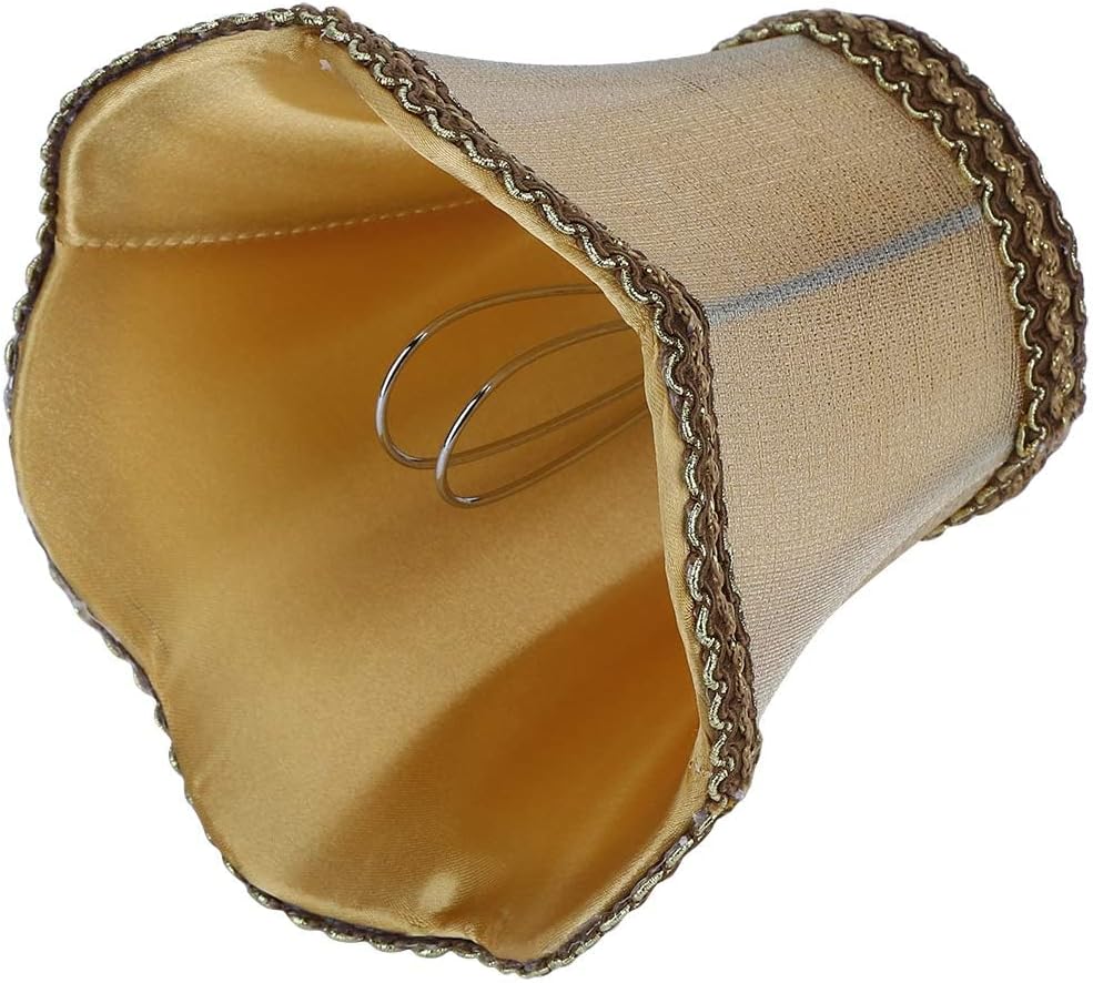 6pcs Piccolo Paralume in Tessuto Clip-on per Lampadine - immagine 8