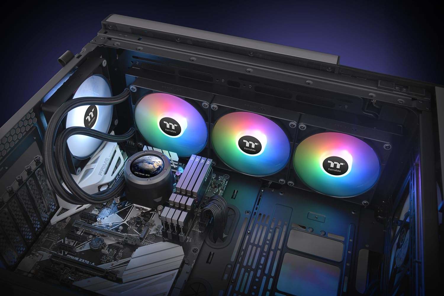 Thermaltake TH420 V2 Ultra ARGB Sync CPU Liquid Cooler - immagine 7