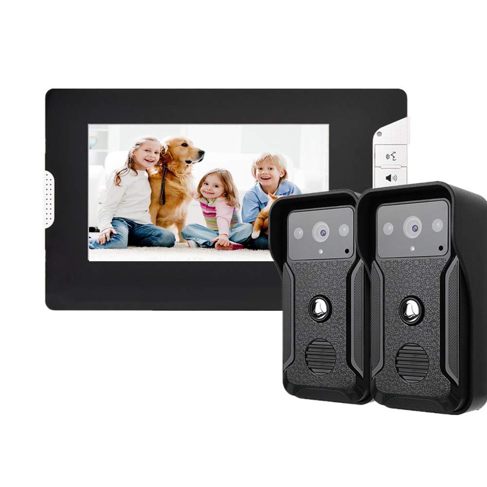 Videocitofono Cablato LCD 7" con Telecamera Esterna 1000TVL