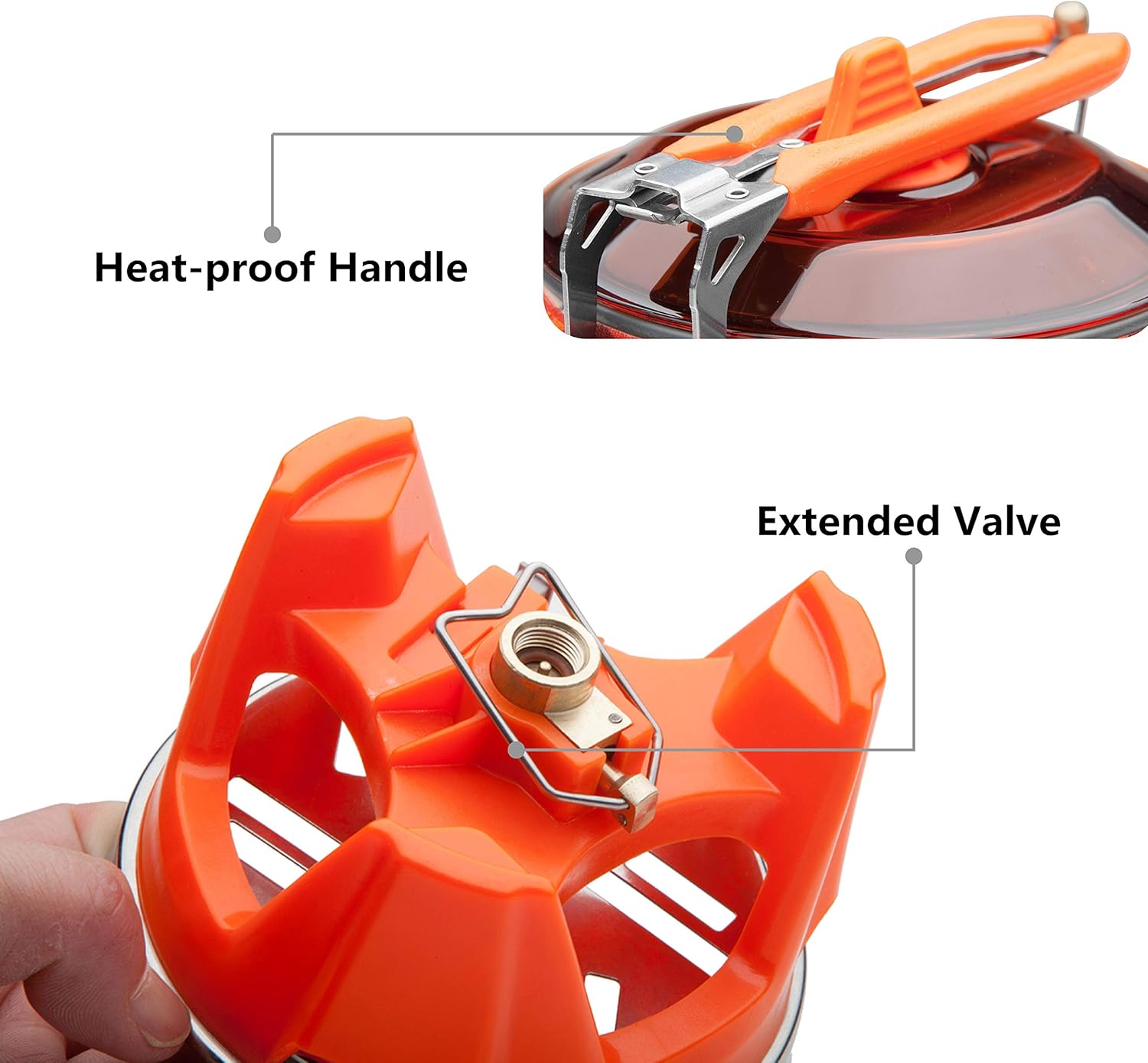 Fire-maple Fixed Star 2 - Fornello Campeggio a Gas Portatile 1L - immagine 4