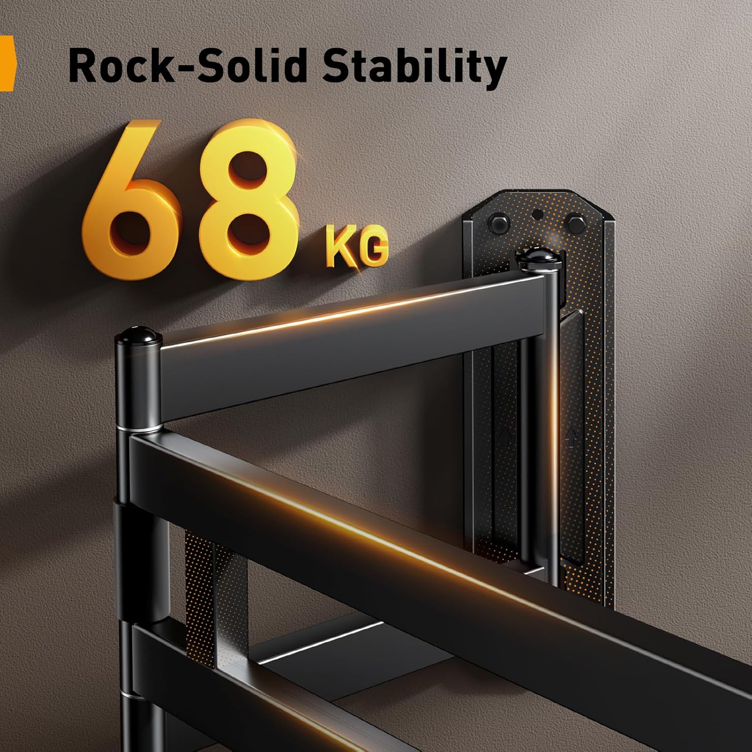 Perlegear Supporto TV Parete Braccio Lungo 943mm - immagine 3