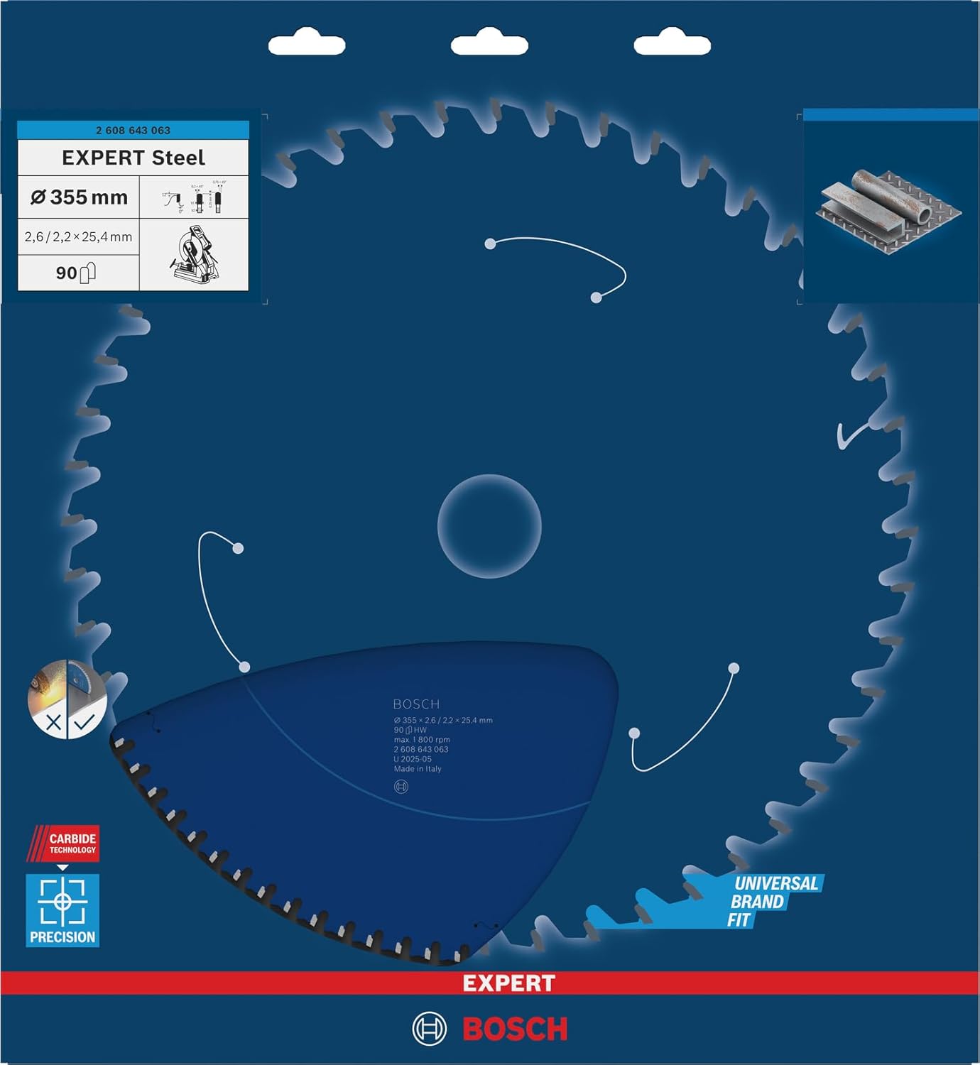 CSB Expert metal: 355x25.4x90 D-HLTCG - immagine 2