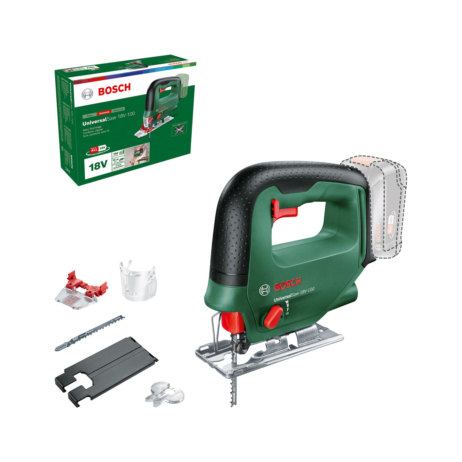 Bosch UniversalSaw 18V-100 - Seghetto Alternativo