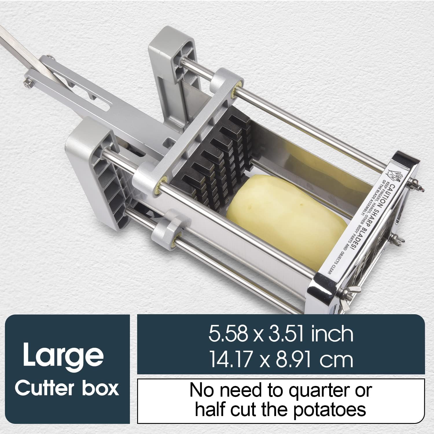 Sopito Taglia Patate a Bastoncino in Acciaio Inox - immagine 4