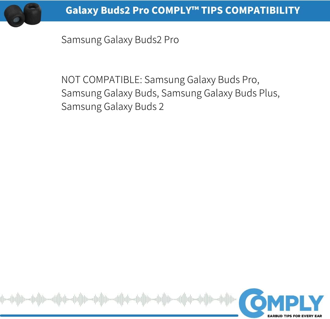 Comply Cuscinetti Auricolari in Memory Foam per Galaxy Buds2 Pro - immagine 9