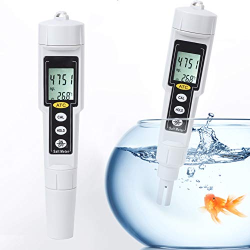 Tester di Sale Digitale per Piscina e Acqua Salata