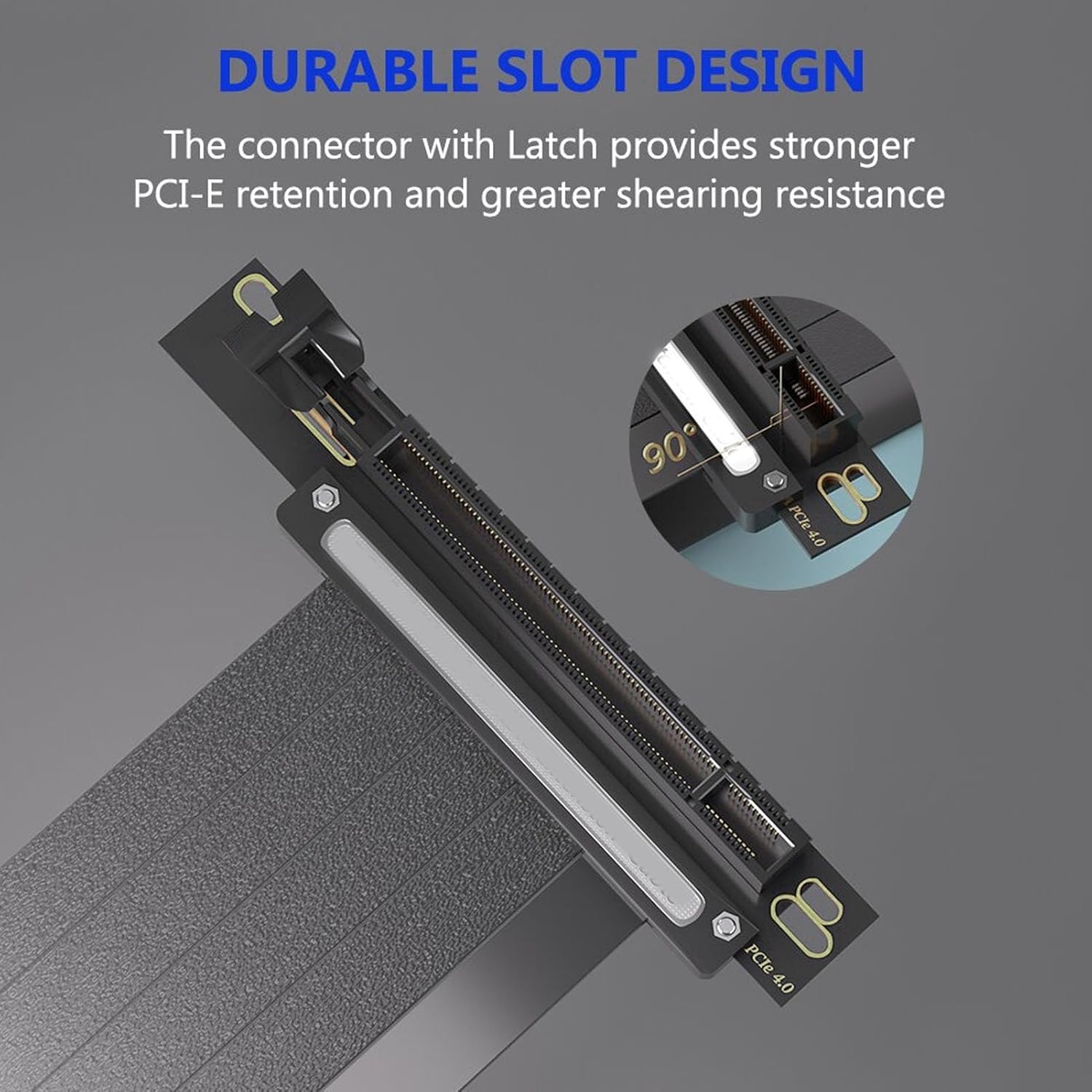 Cavi di Prolunga PCIE 4.0 - Riser GPU 16X Schermato EMI - immagine 3