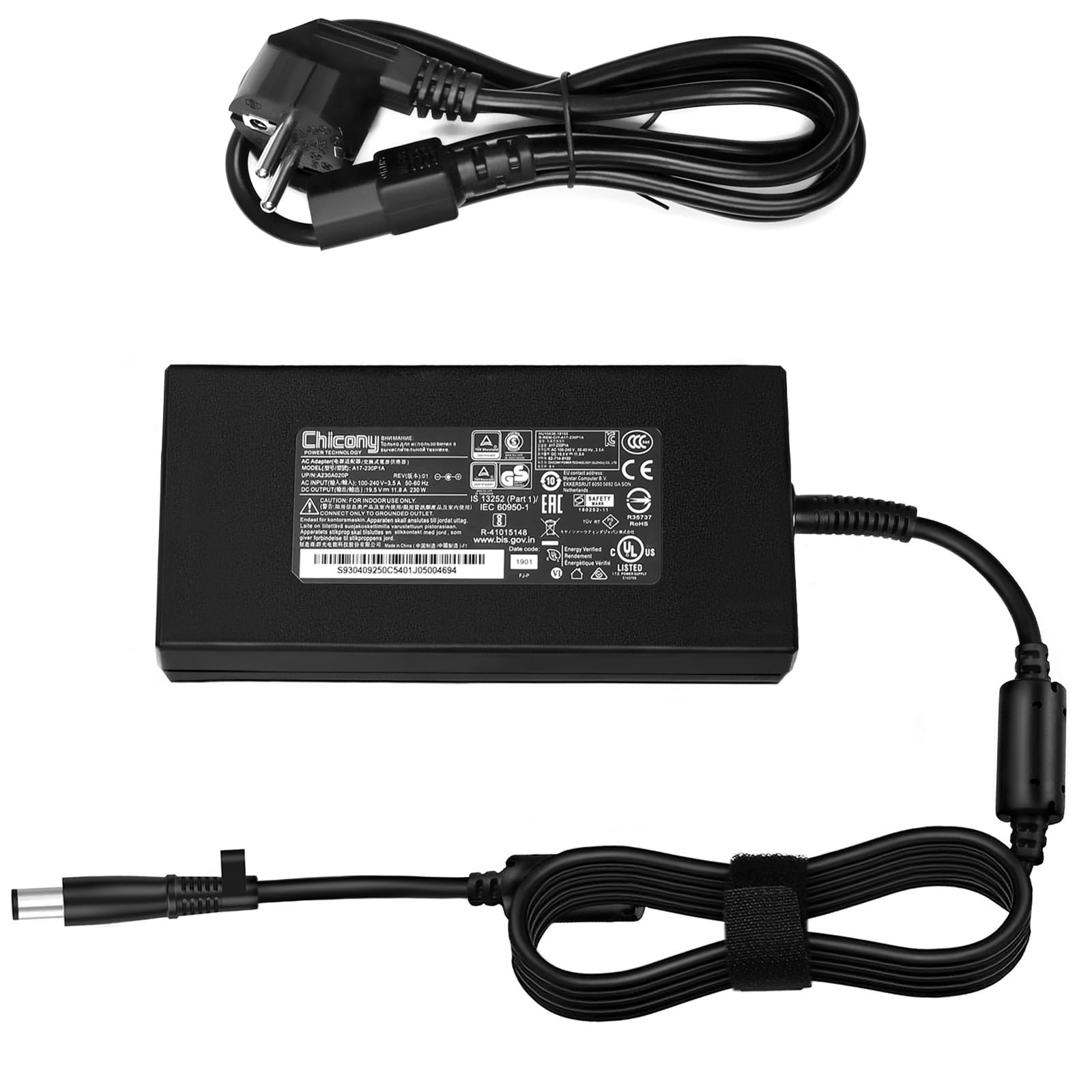 Caricatore Alimentatore 230W per MSI Gaming