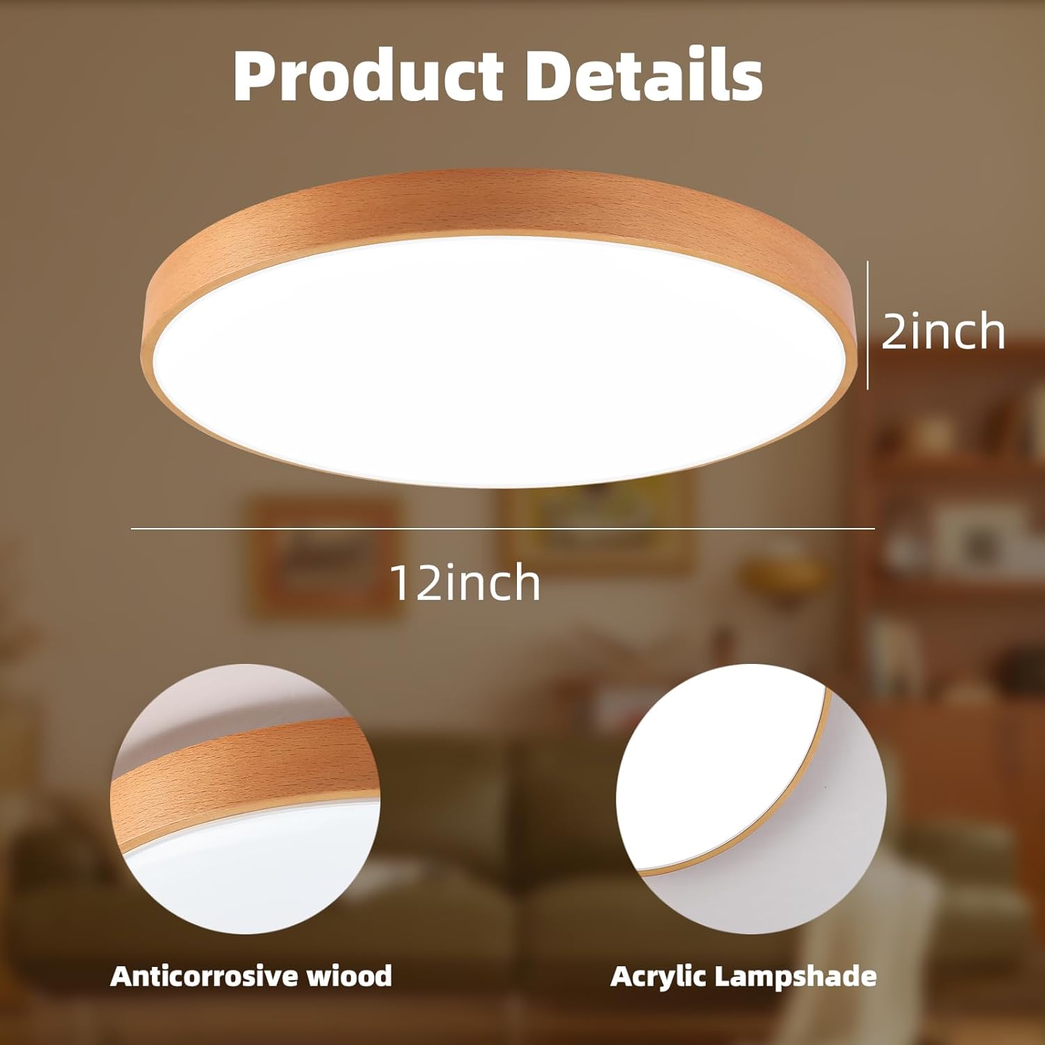 Plafoniera Smart LED WiFi con Telecomando - immagine 7