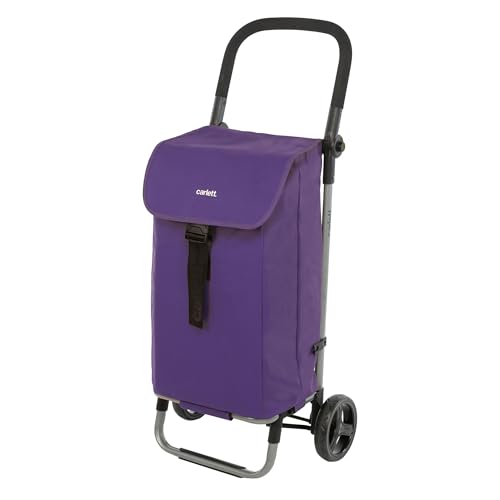 Carlett-Lite Style LETT201-L4 - Carrello Spesa Pieghevole, Viola