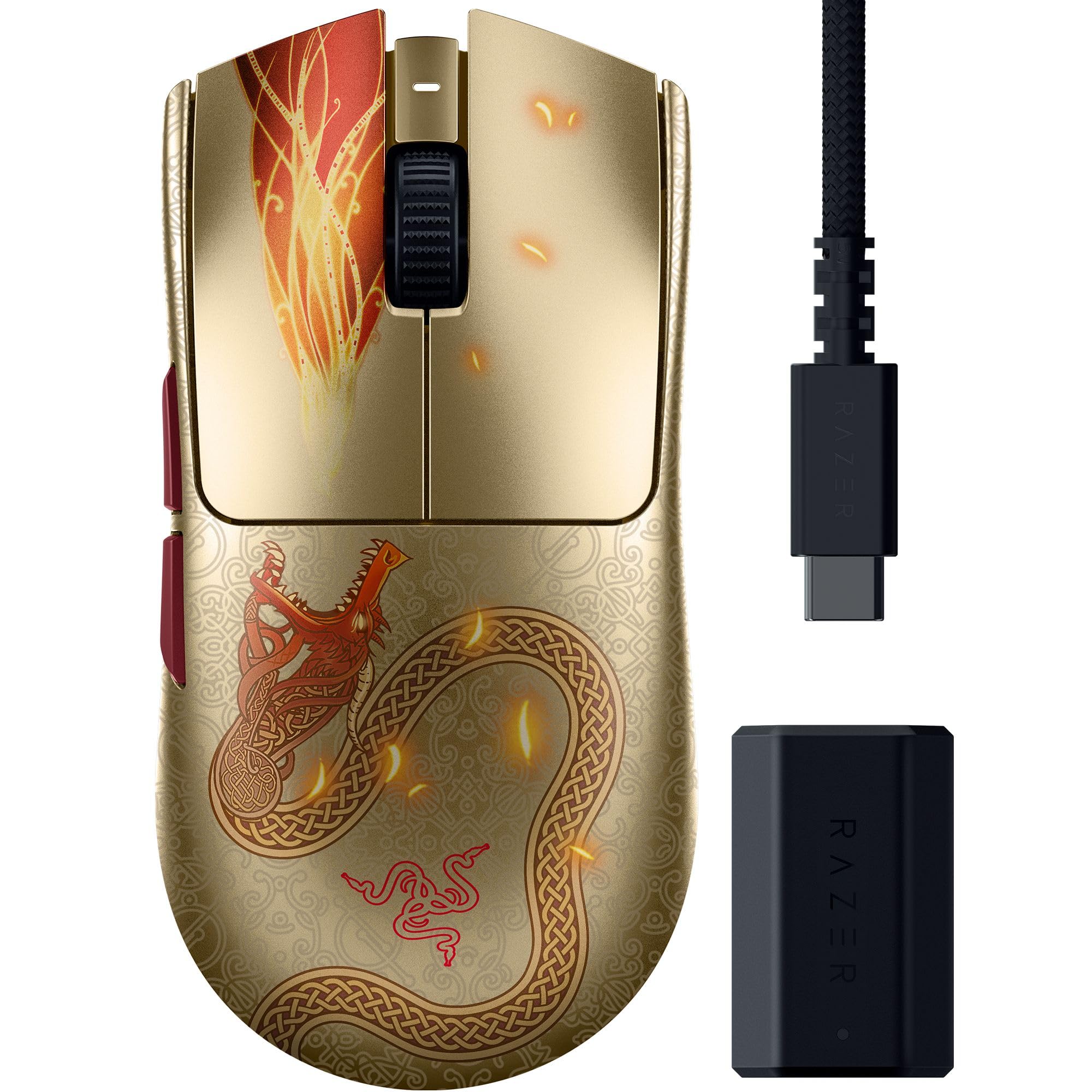 Razer Viper V3 Pro Counter-Strike 2 Dragon Lore - Mouse Gaming