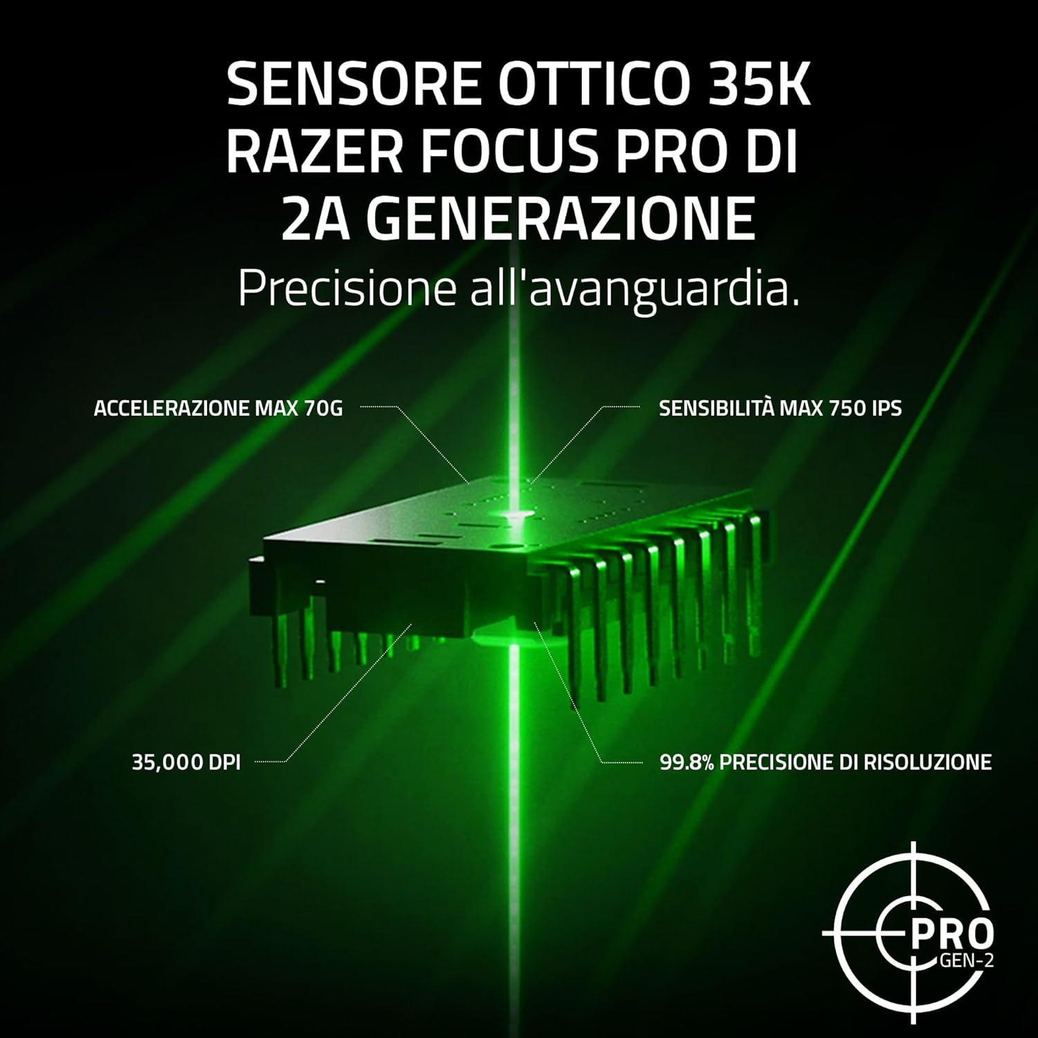 Razer Viper V3 Pro Counter-Strike 2 Dragon Lore - Mouse Gaming - immagine 4