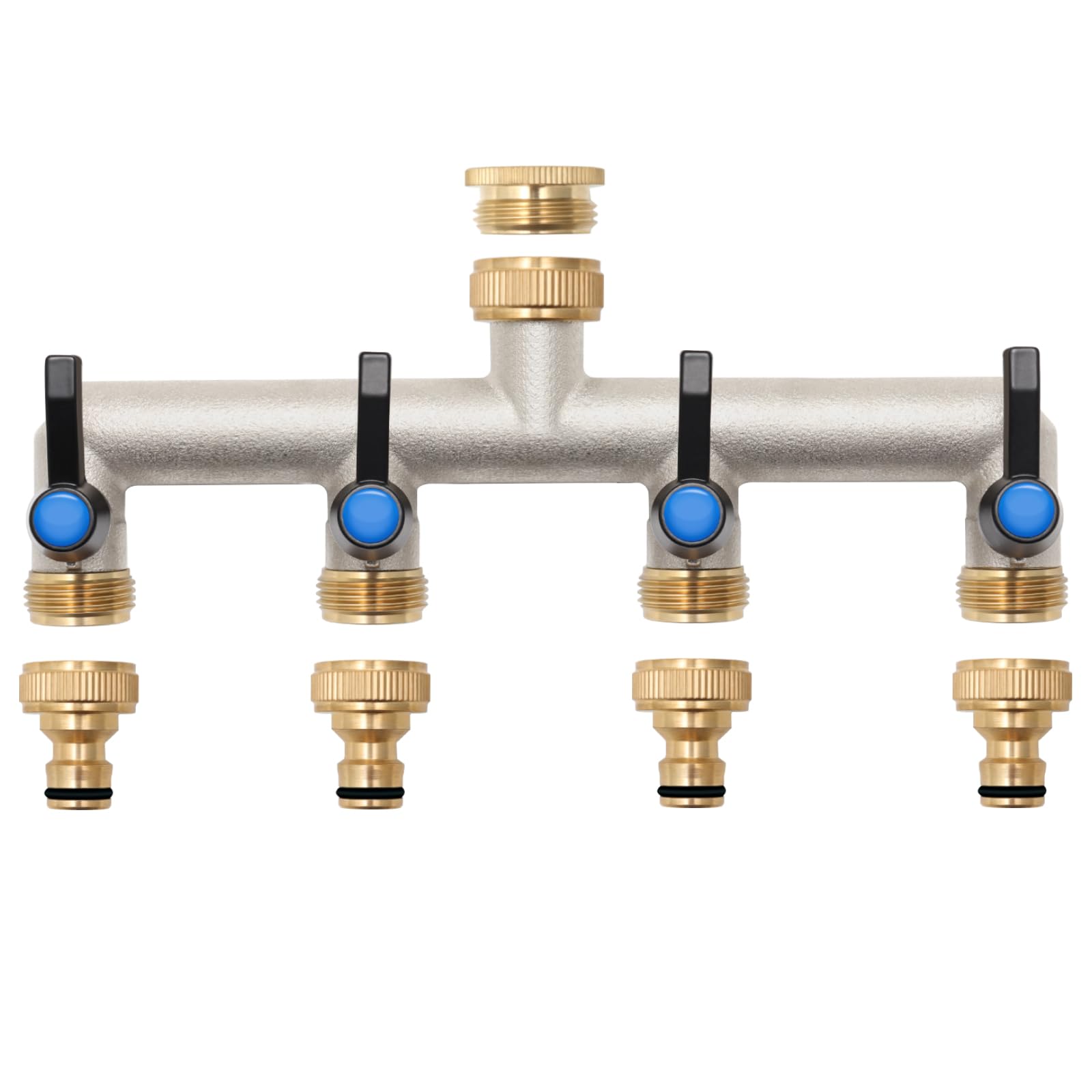 Anderlax Distributore dell'Acqua a 4 Vie in Ottone