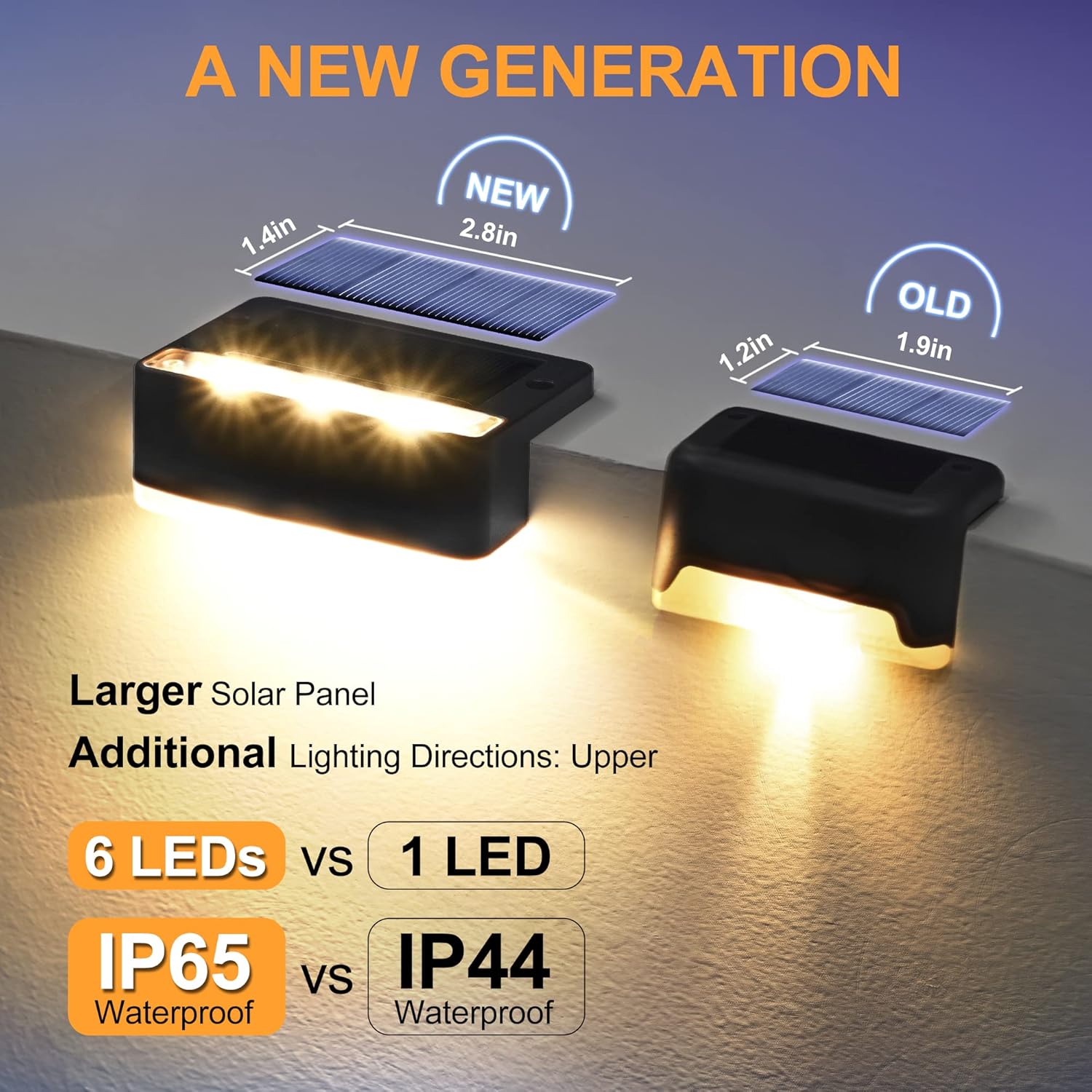 Solpex Lampade Solari da Esterno 16 Pezzi, Nero - immagine 2