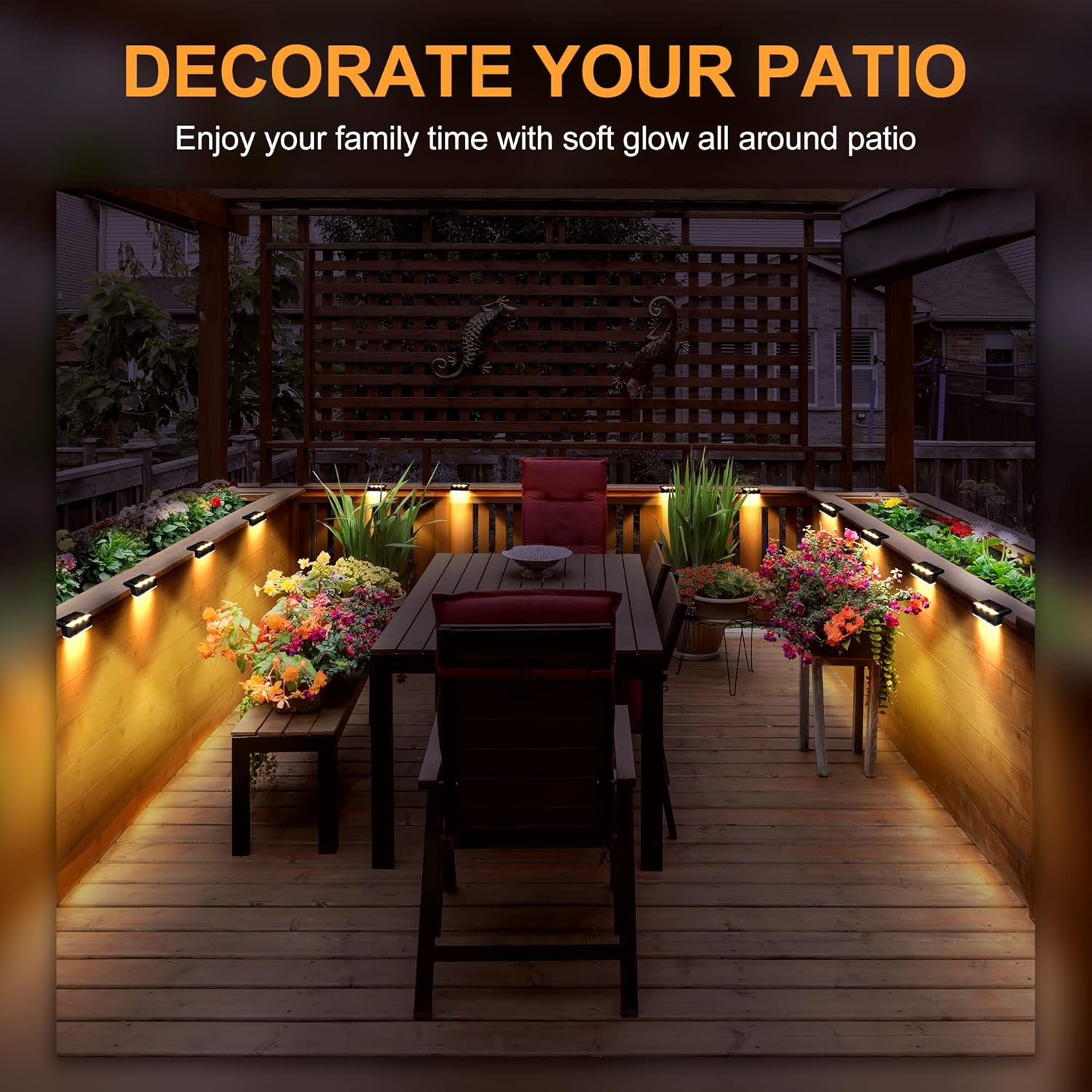 Solpex Lampade Solari da Esterno 16 Pezzi, Nero - immagine 7