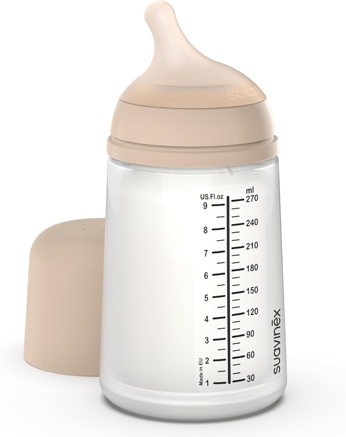 Suavinex Biberon Anti-Coliche Zero Zero 270ml, Light - immagine 1