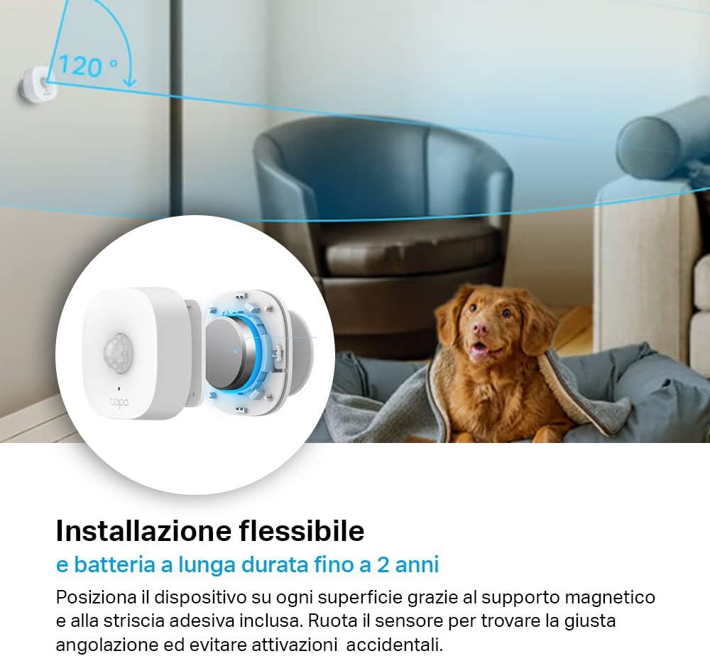 Tapo T100 Smart Motion Sensor - Sensore di Movimento - immagine 7