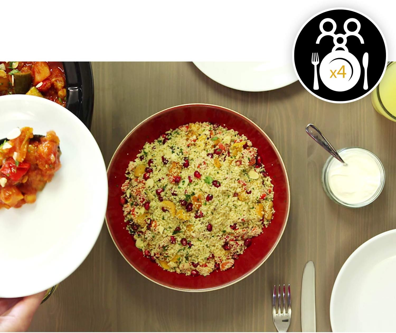 Crock-pot Pentola per Cottura Lenta 3.5L, Rosso - immagine 5