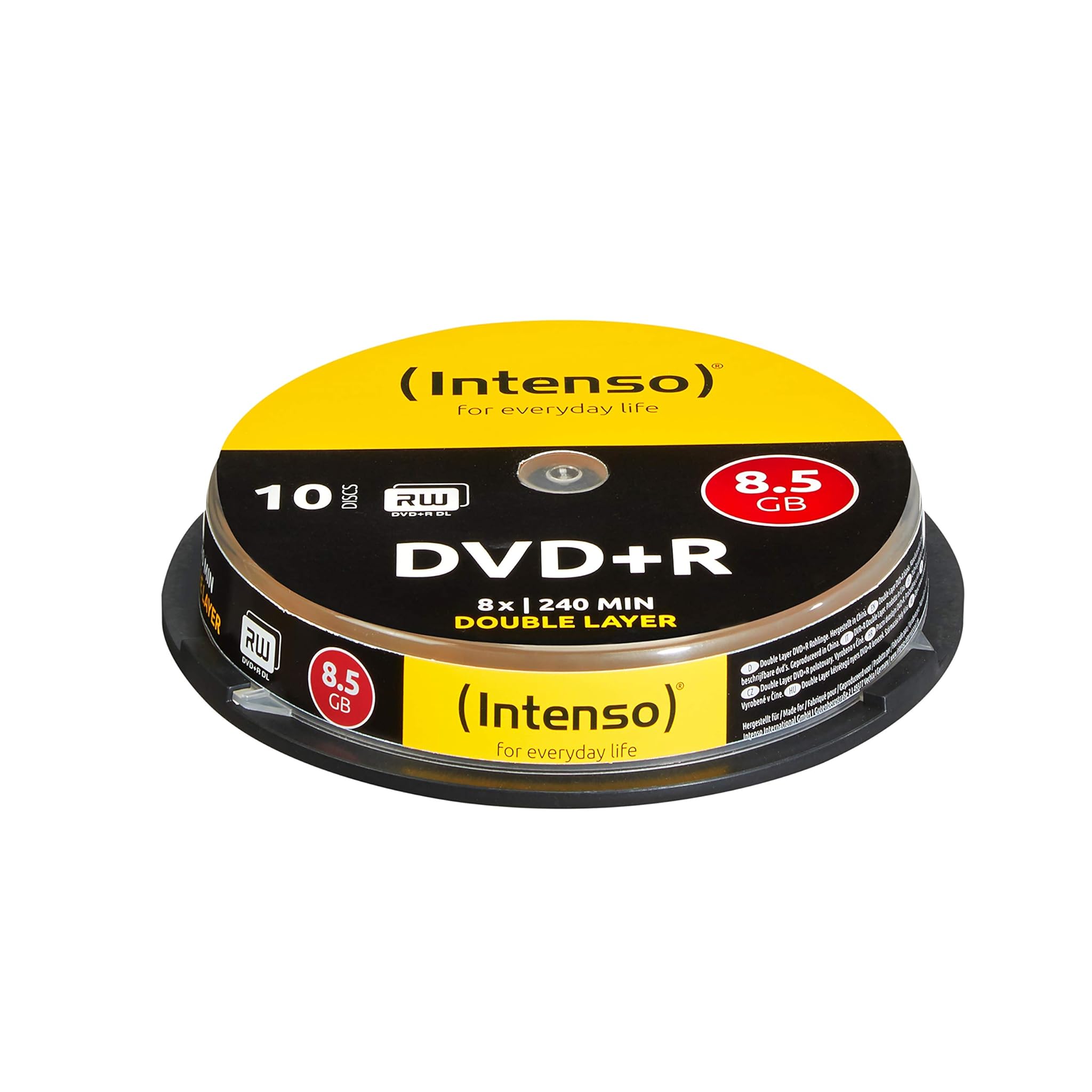 Intenso Dvd+r 8.5GB - Confezione da 10